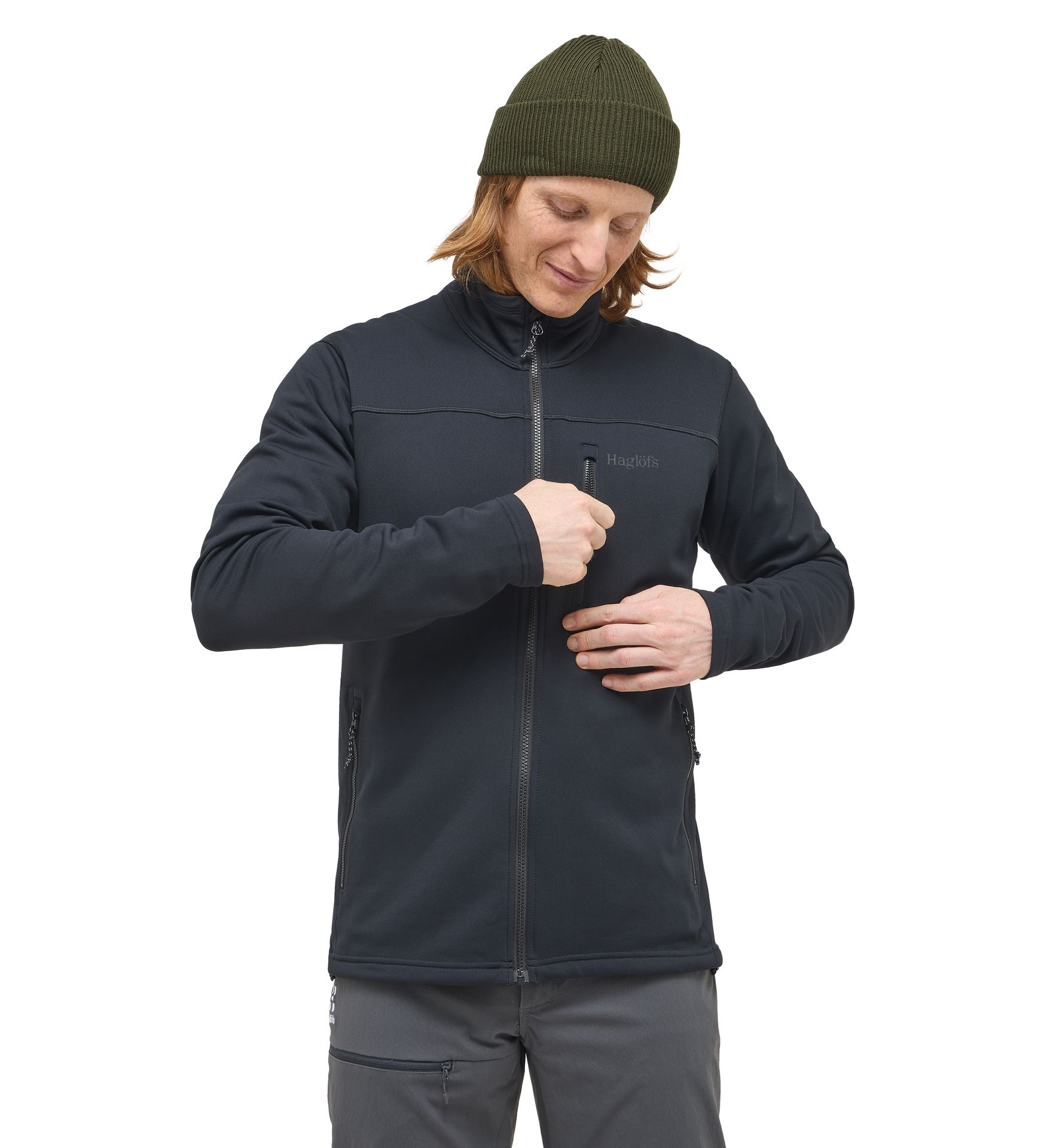 Rosson Mid Jacket Men True Black