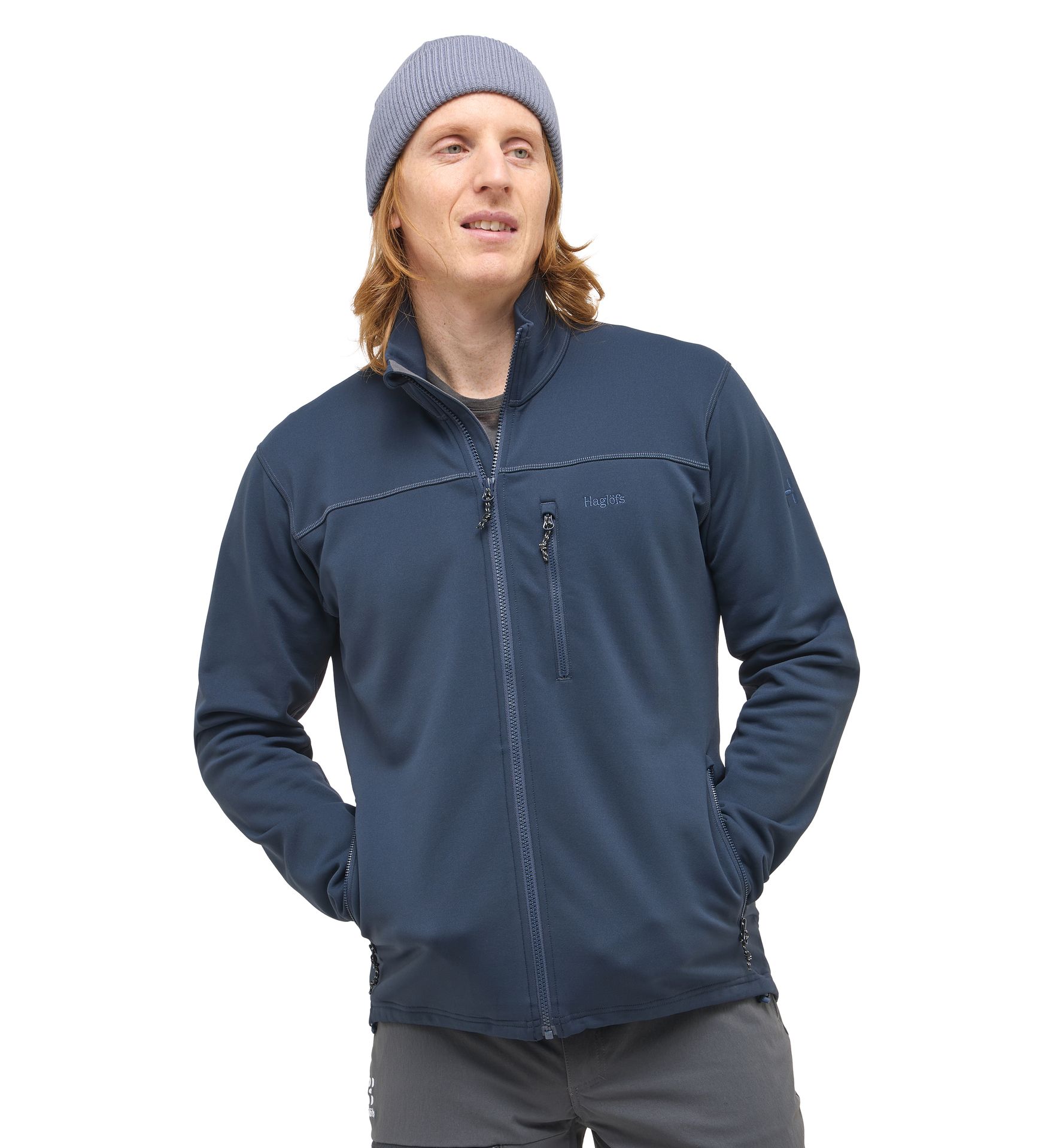 Rosson Mid Jacket Men Tarn Blue