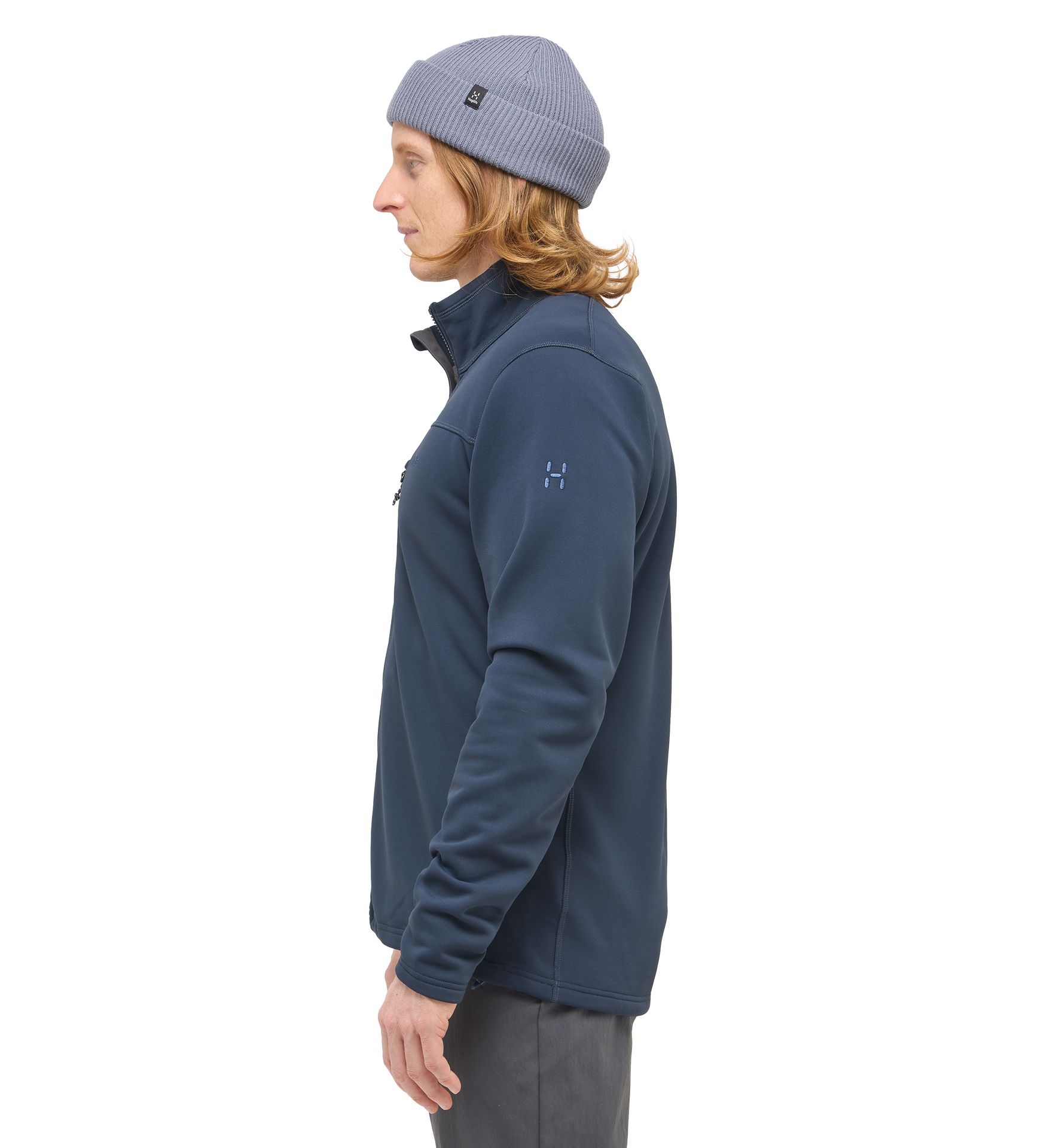 Rosson Mid Jacket Men Tarn Blue