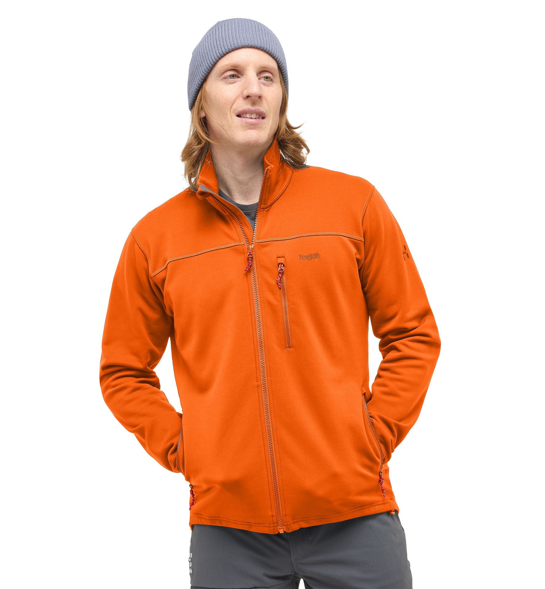 Rosson Mid Jacket Men Blaze Orange