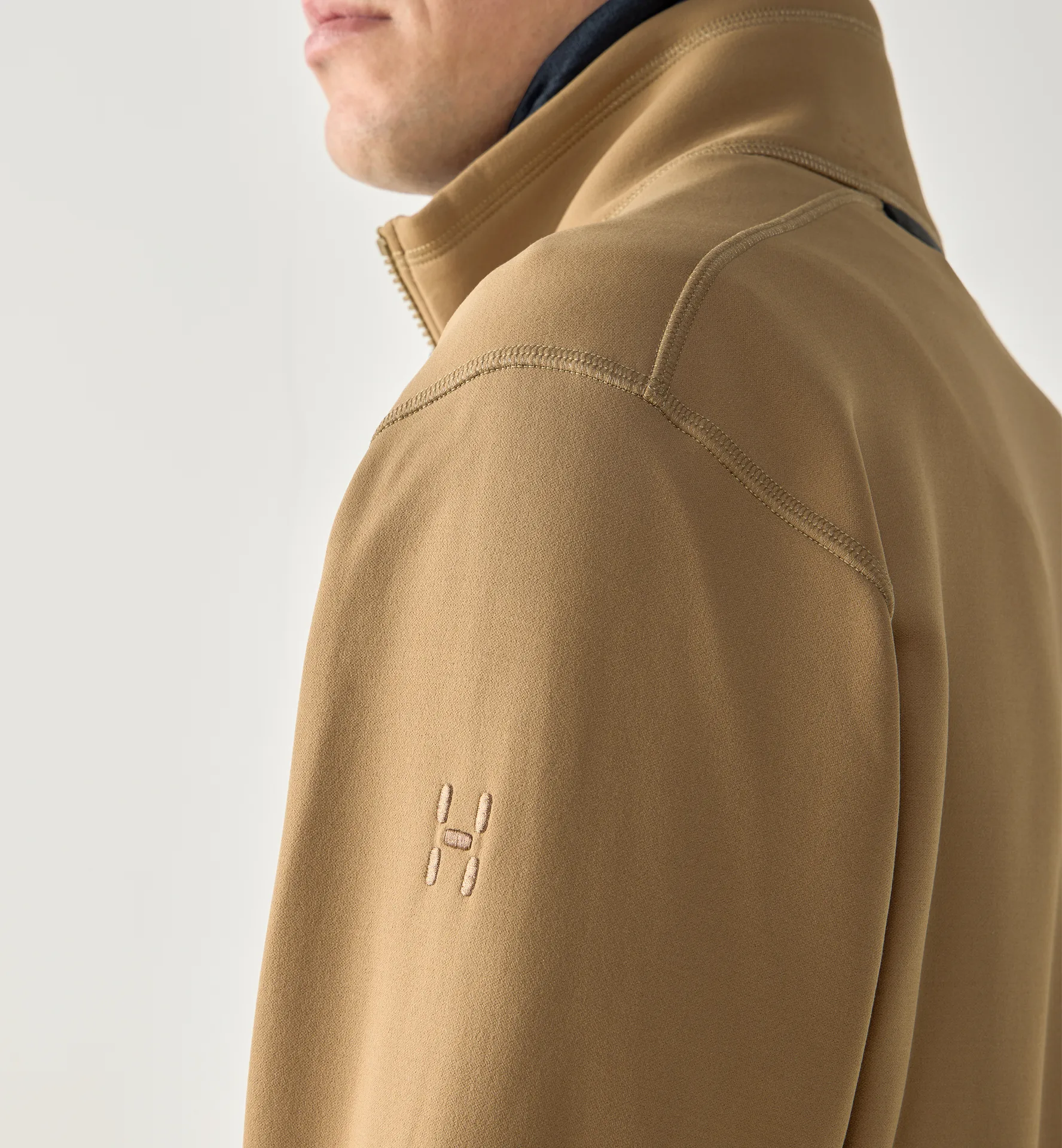 Rosson Mid Jacket Men Oak Brown