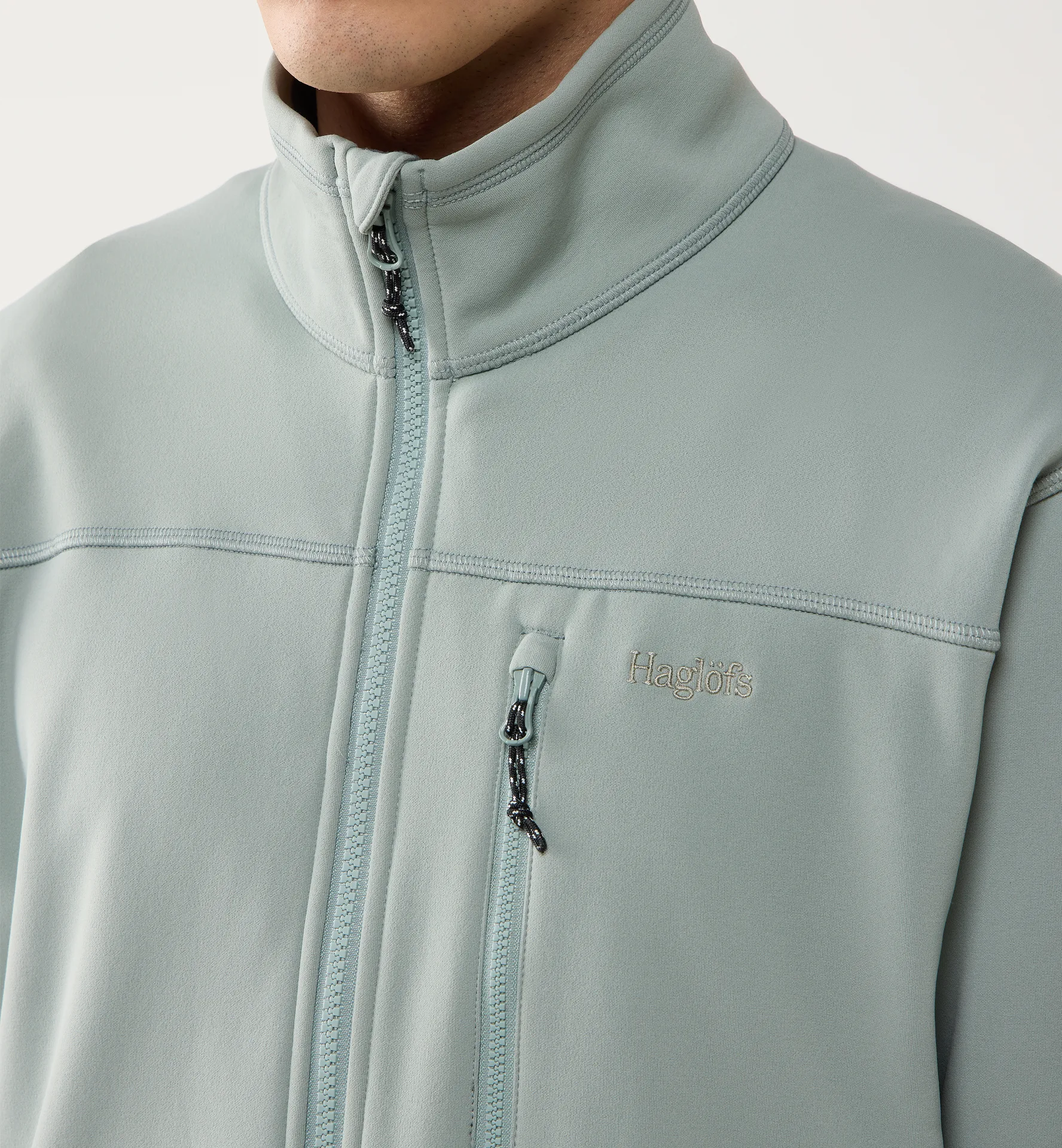 Rosson Mid Jacket Men Dew Green