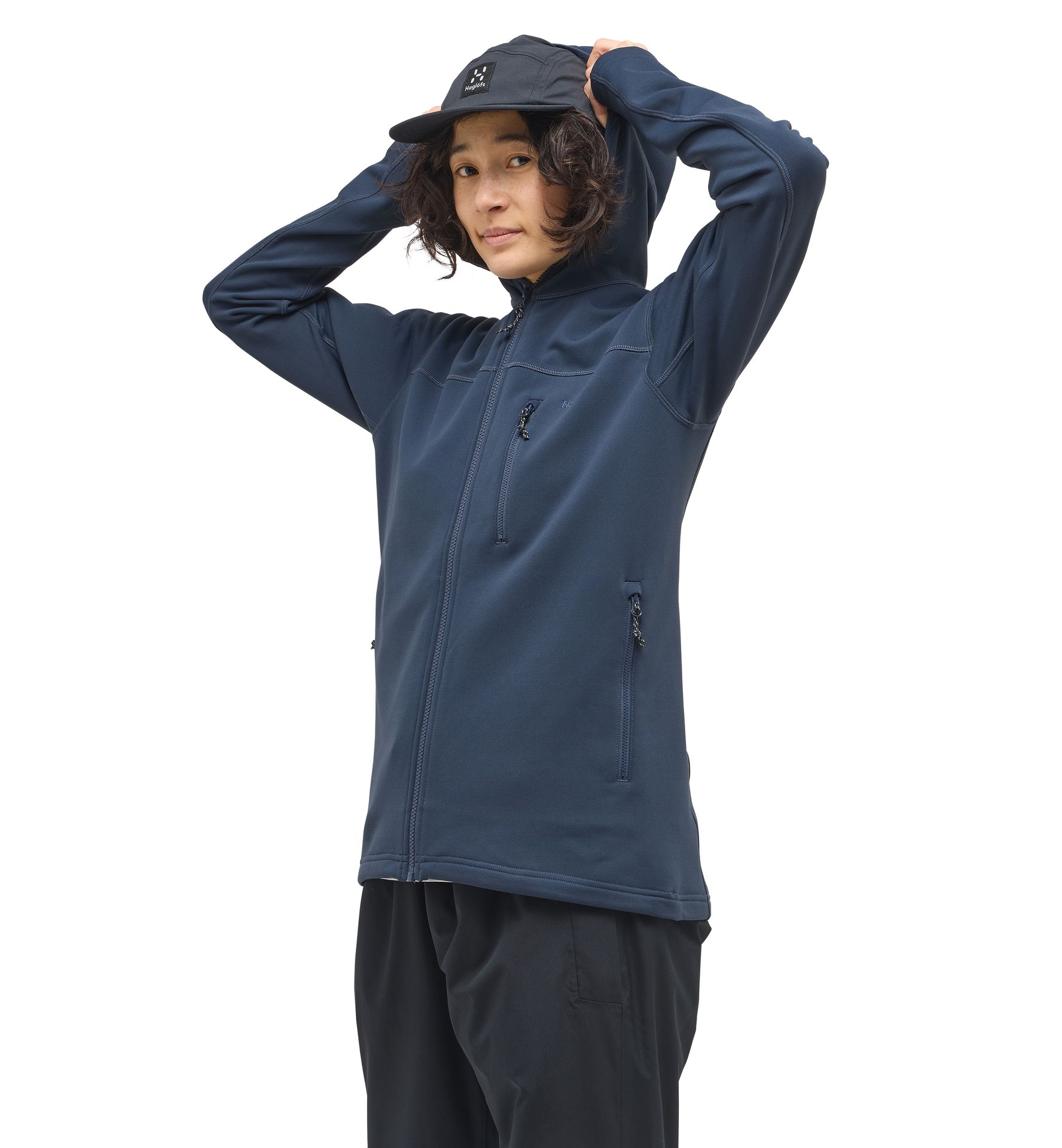 Rosson Mid Hood Women Tarn Blue