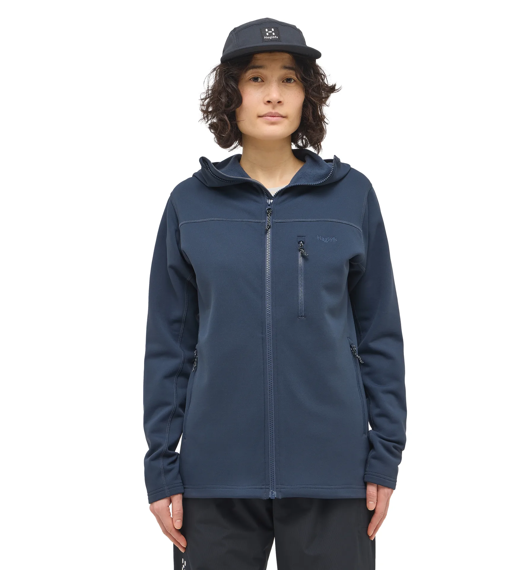 Rosson Mid Hood Women Tarn Blue