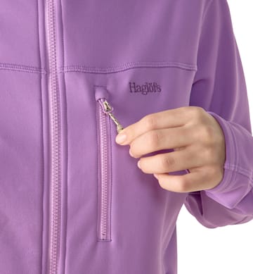 Rosson Mid Hood Women Purple Ice