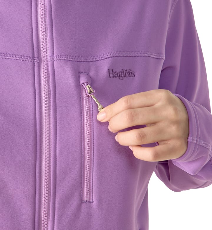 Rosson Mid Hood Women Purple Ice