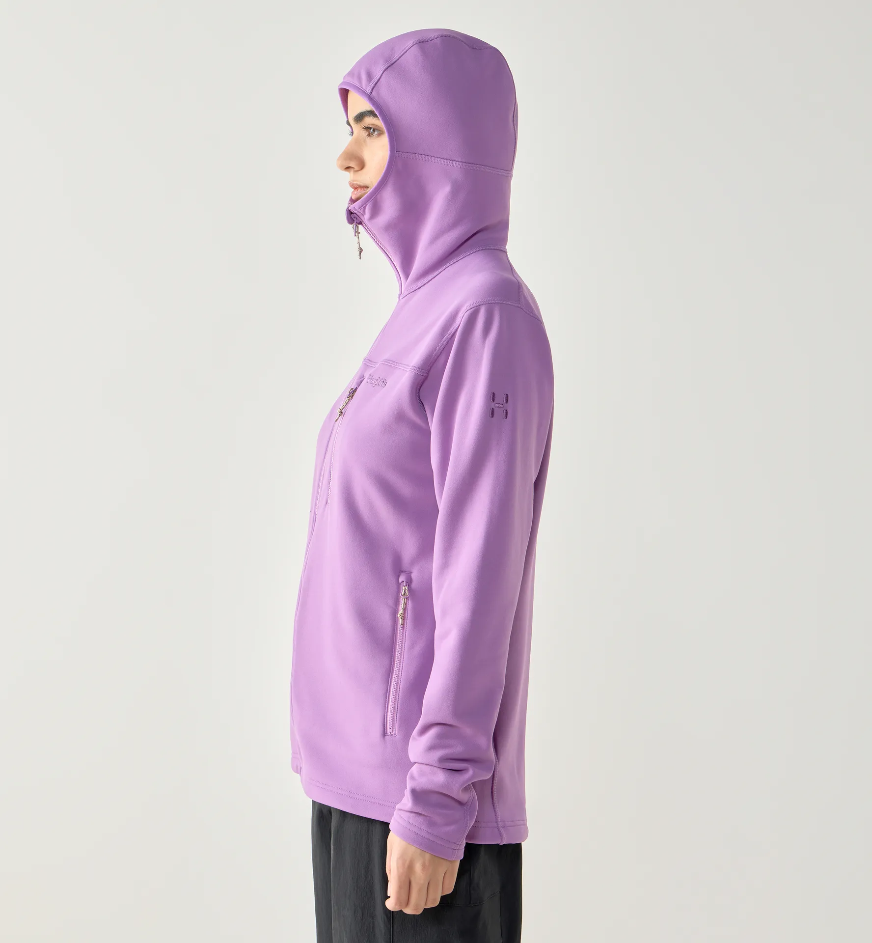 Rosson Mid Hood Women Purple Ice