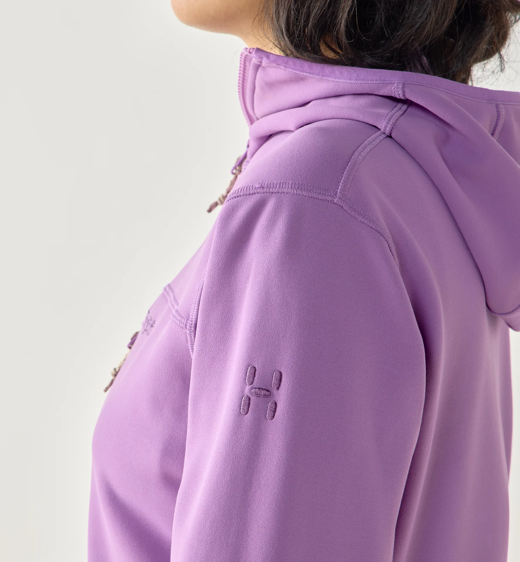 Rosson Mid Hood Women Purple Ice