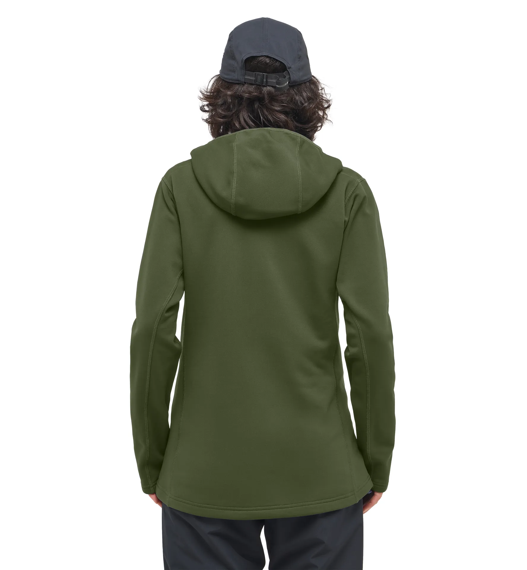 Rosson Mid Hood Women Seaweed Green