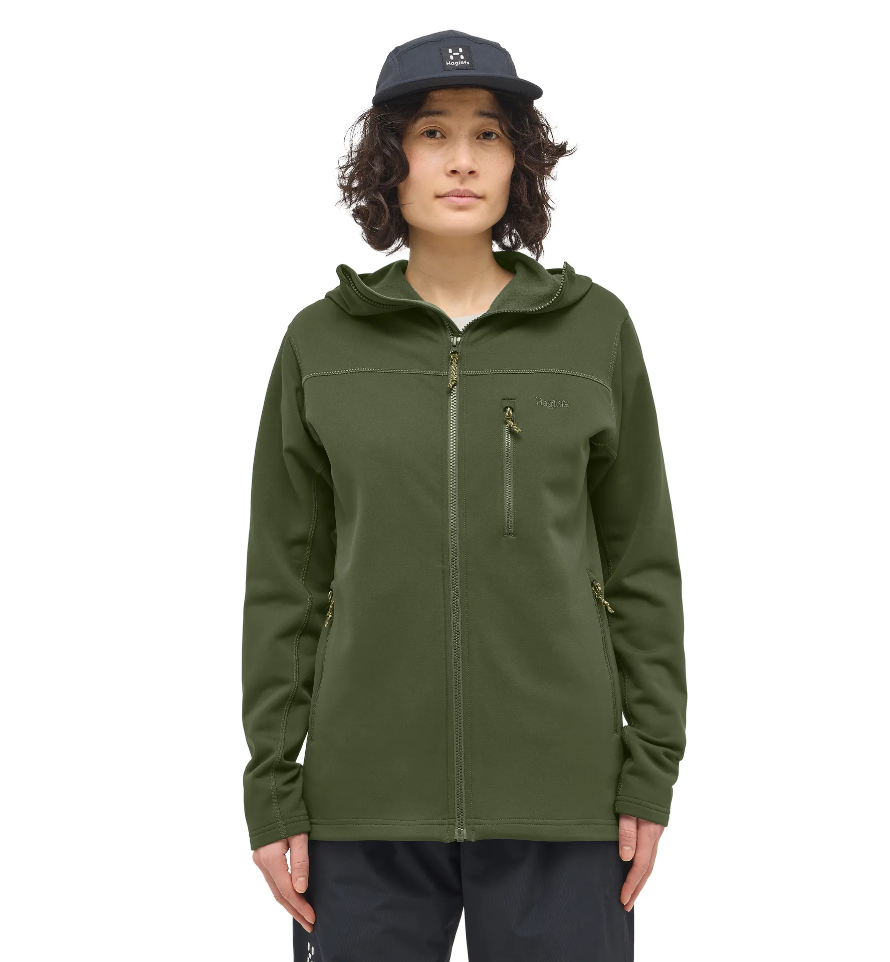 Rosson Mid Hood Women Seaweed Green