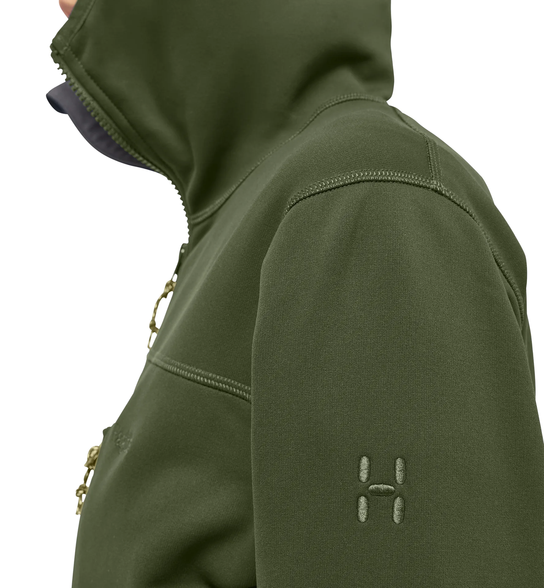 Rosson Mid Hood Women Seaweed Green
