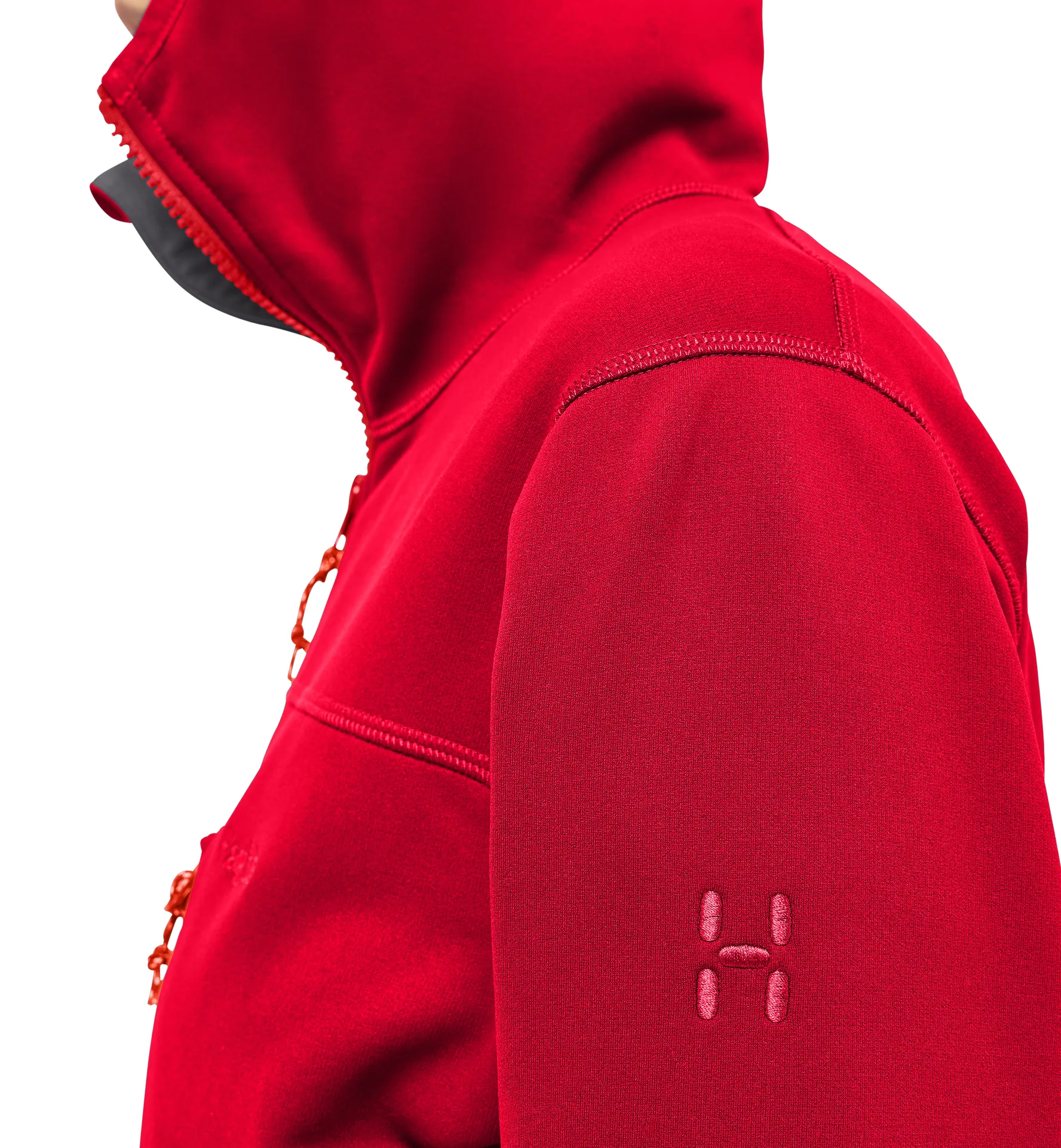 Rosson Mid Hood Women Bright Red