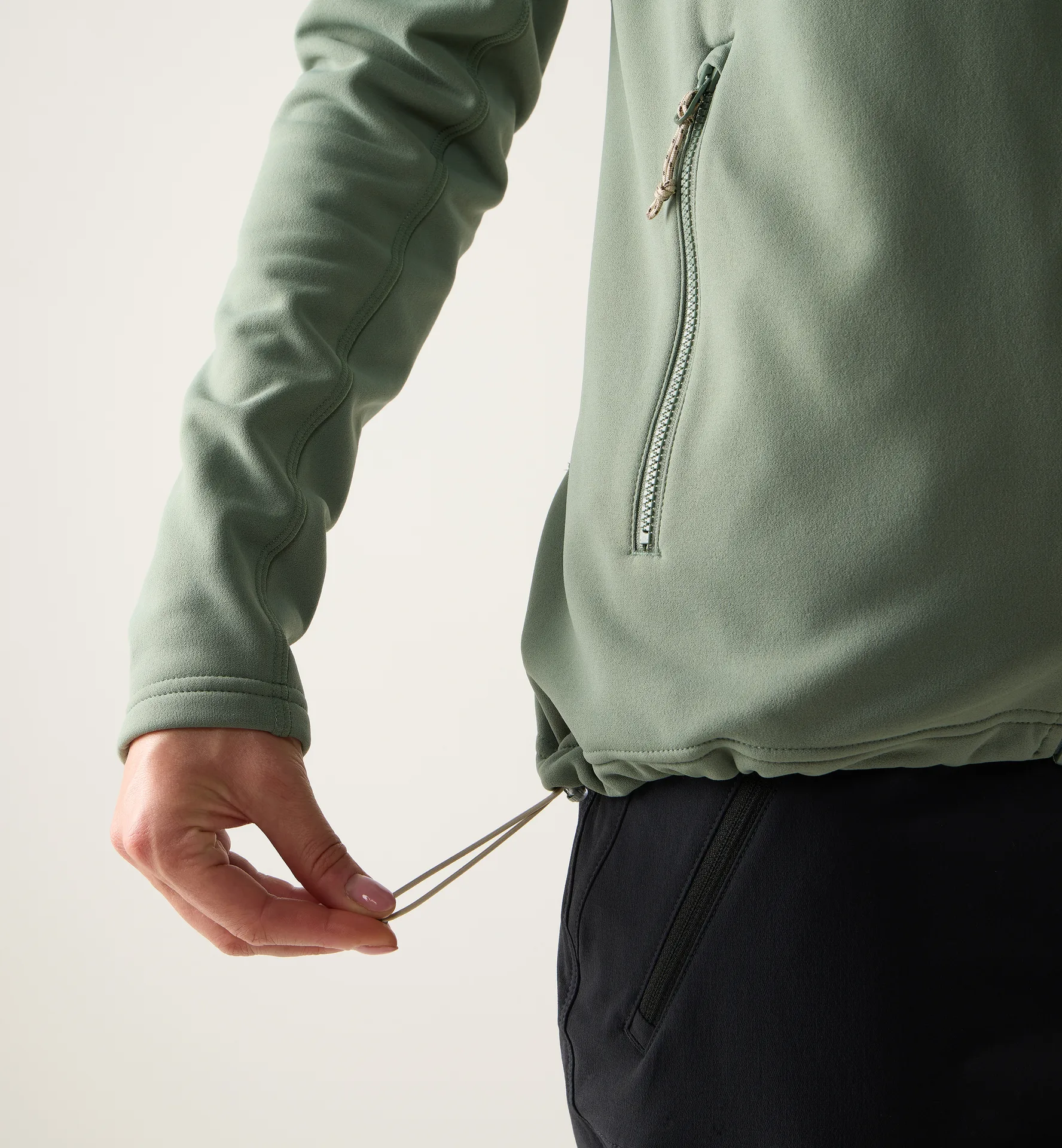 Rosson Mid Hood Women Chlorophyll Green