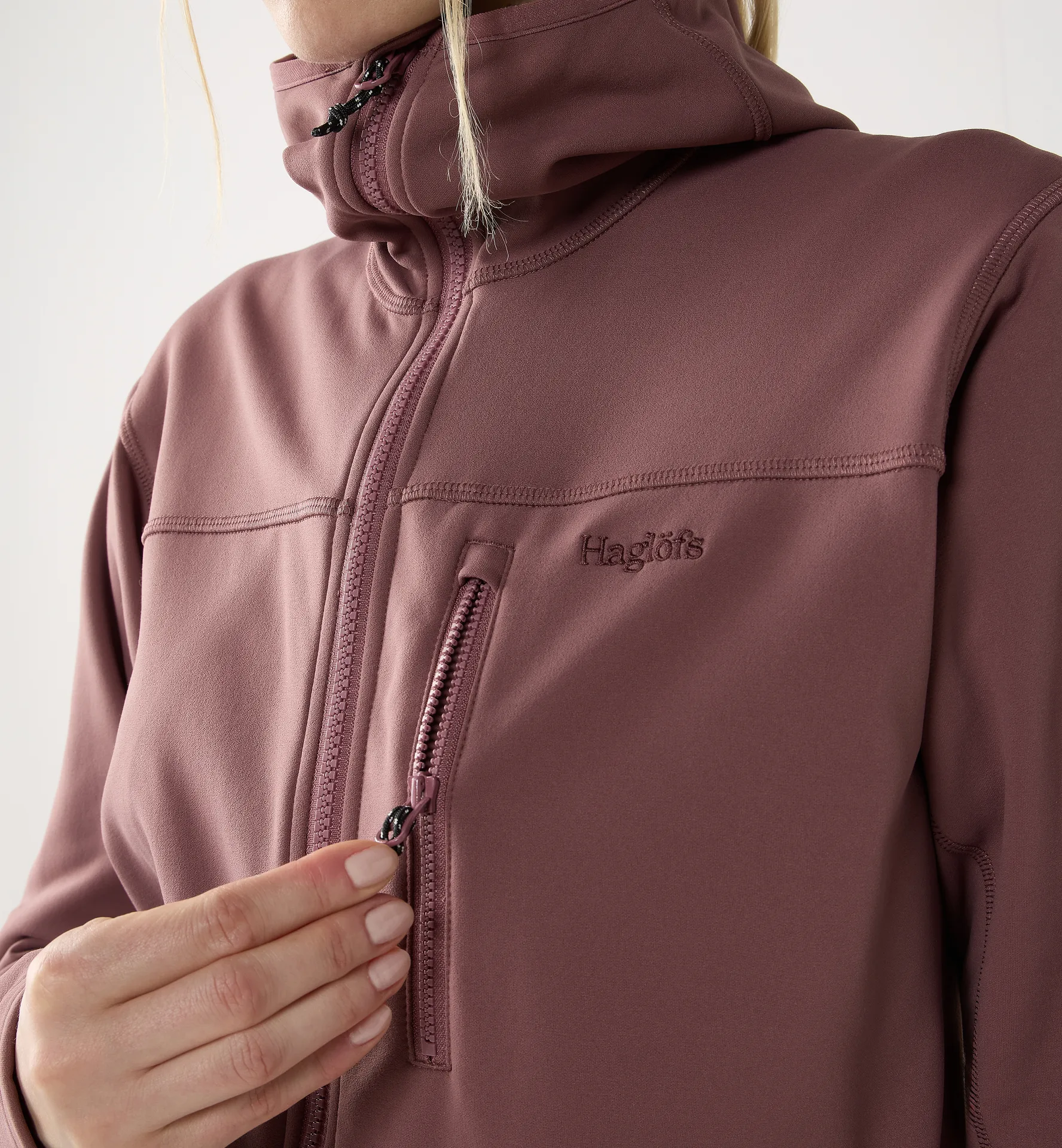 Rosson Mid Hood Women Misty Mauve