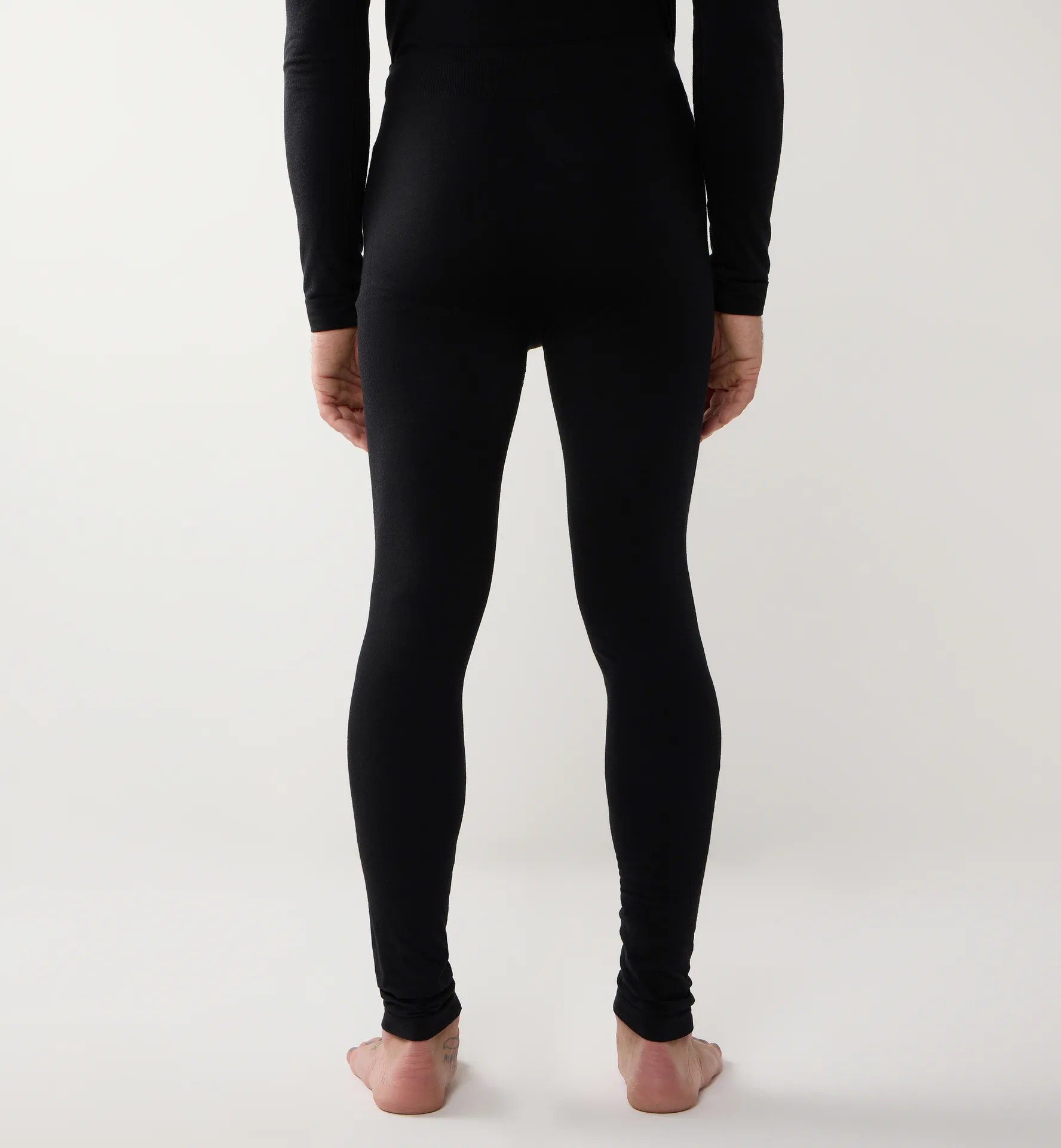 Latnja Wool Long John's Men True Black