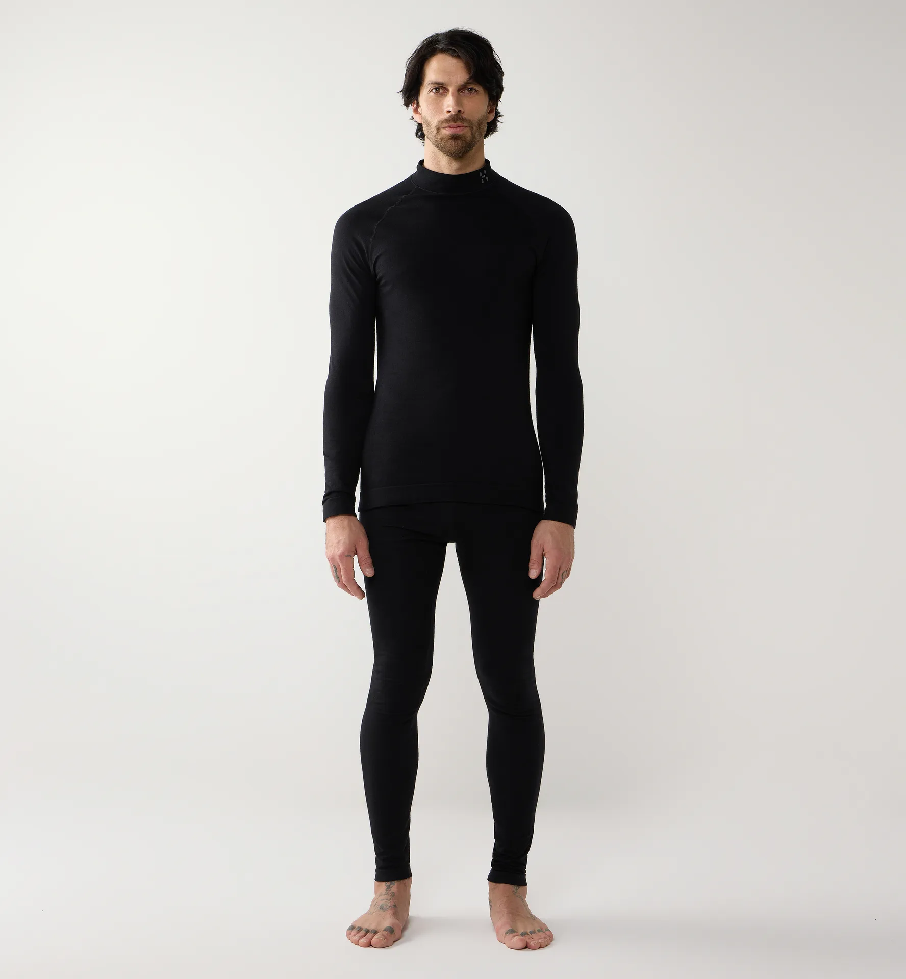 Latnja Wool Long John's Men True Black