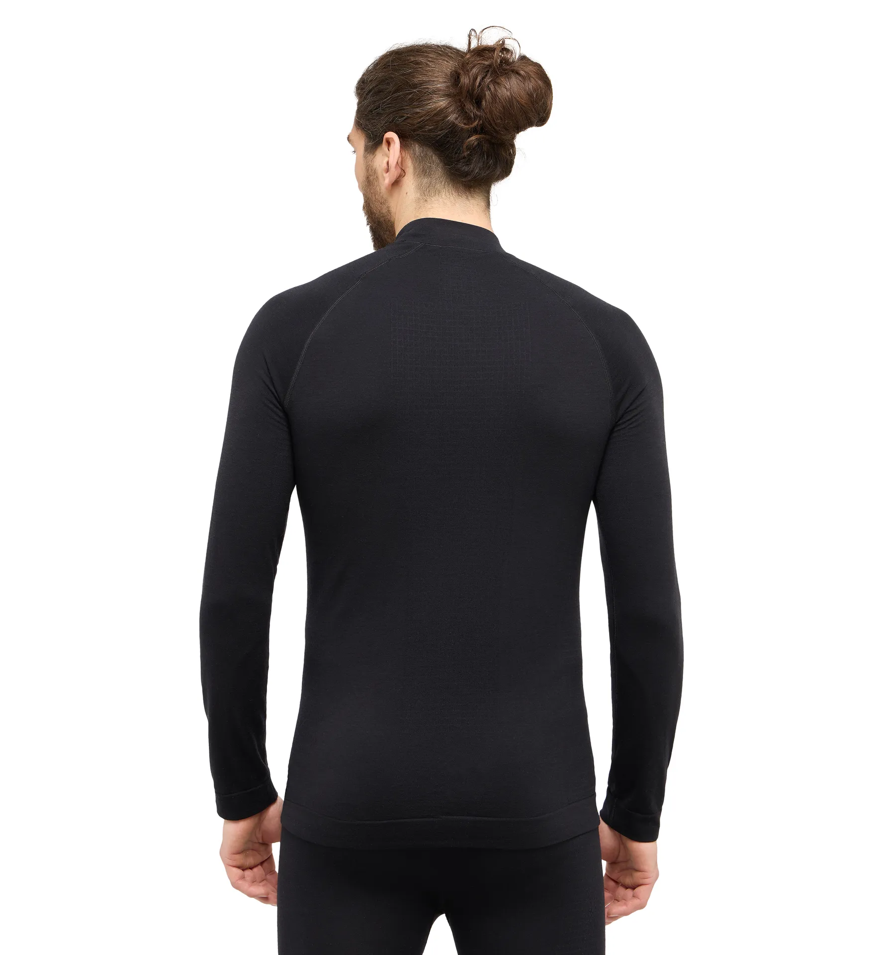 Latnja Wool Crew Neck Men True Black