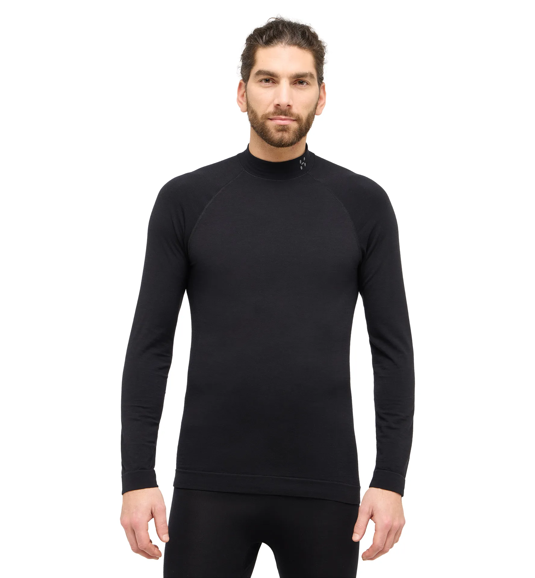 Latnja Wool Crew Neck Men True Black
