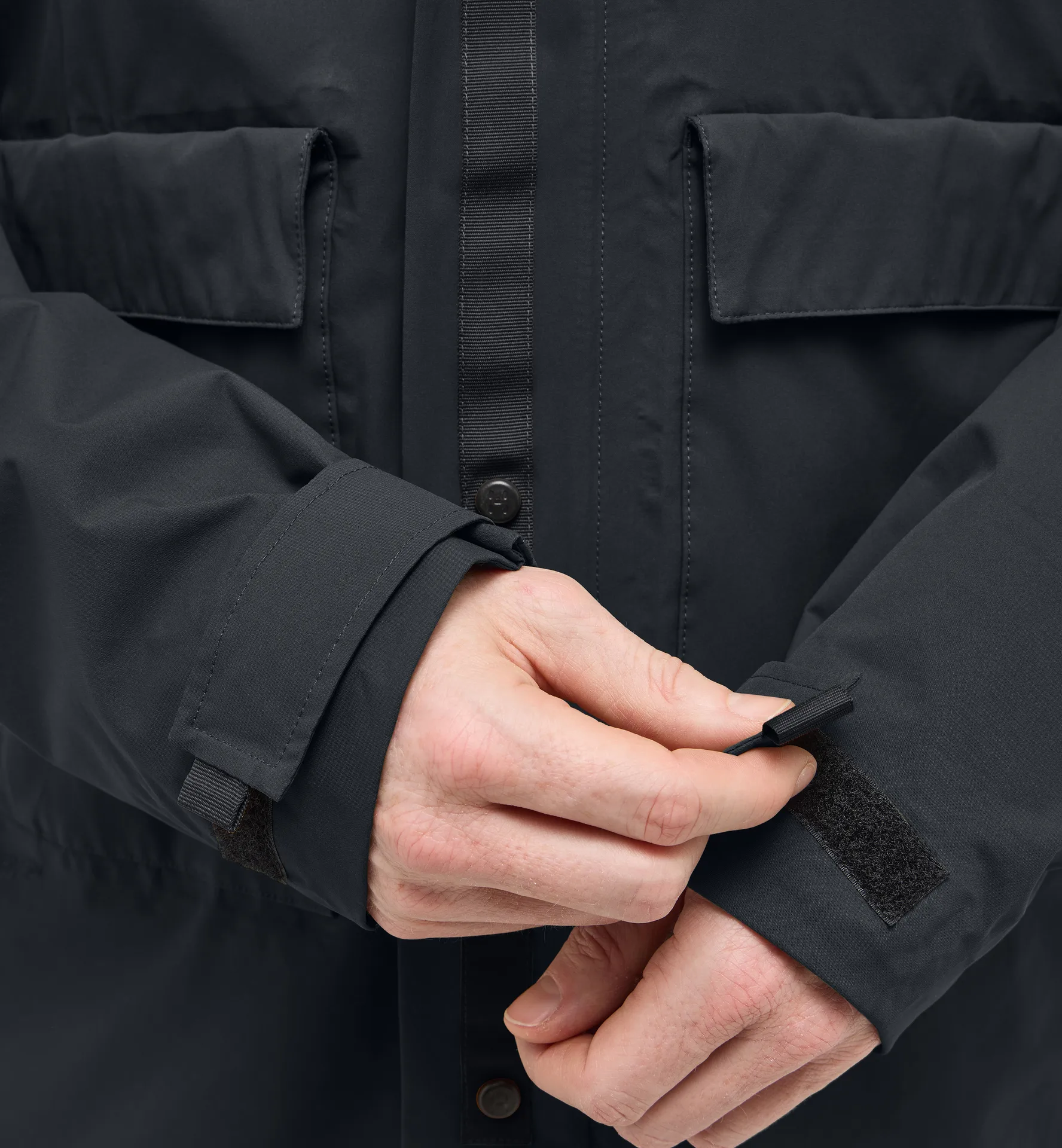 Mono Proof Parka Men True Black