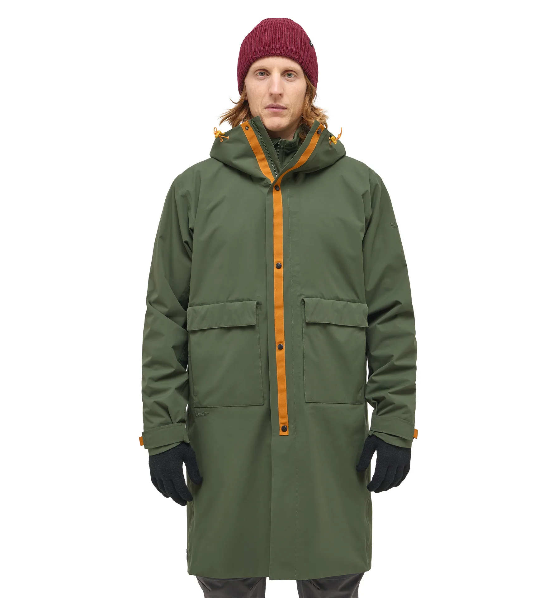 Mono Proof Parka Men Seaweed Green