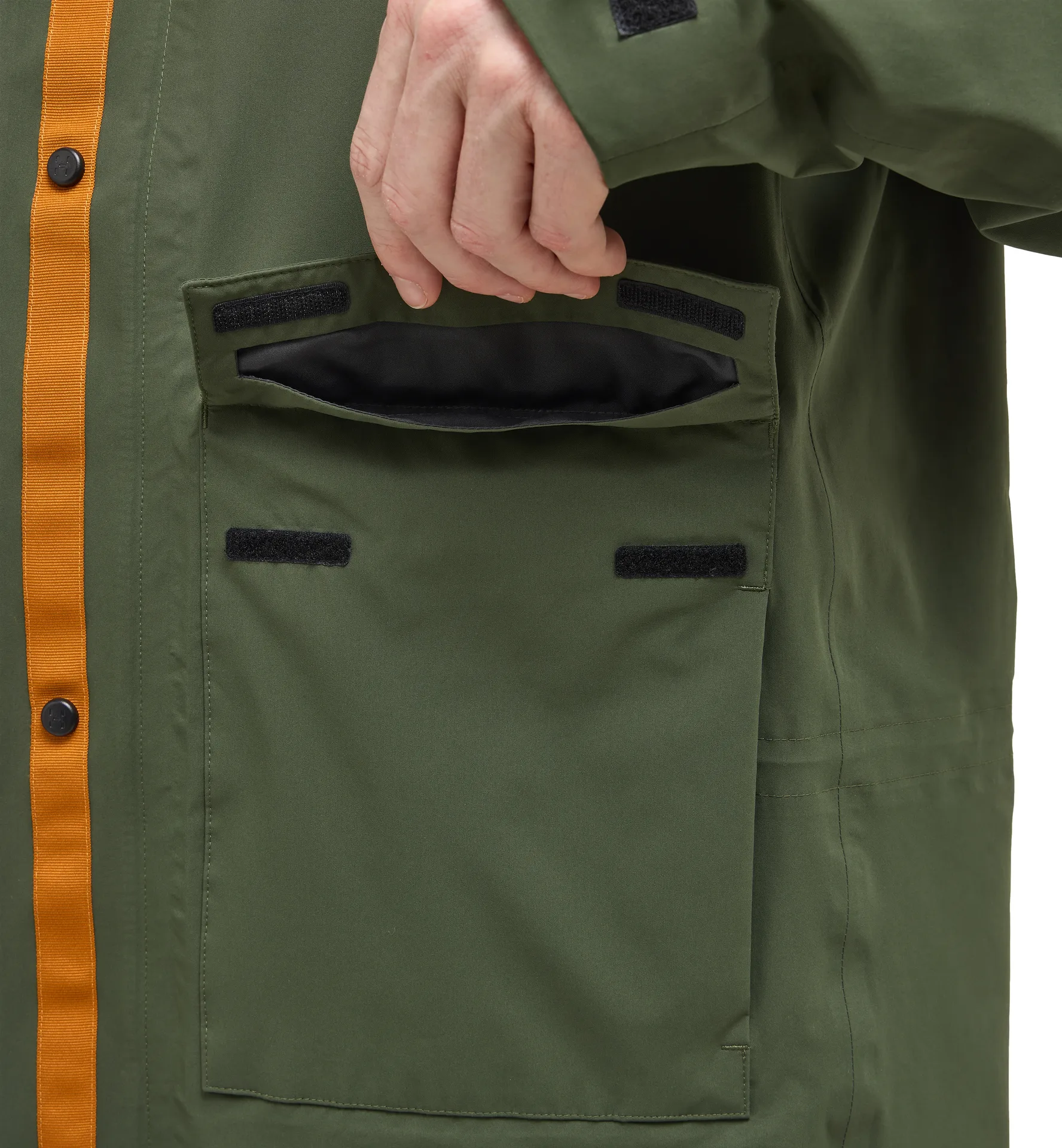 Mono Proof Parka Men Seaweed Green