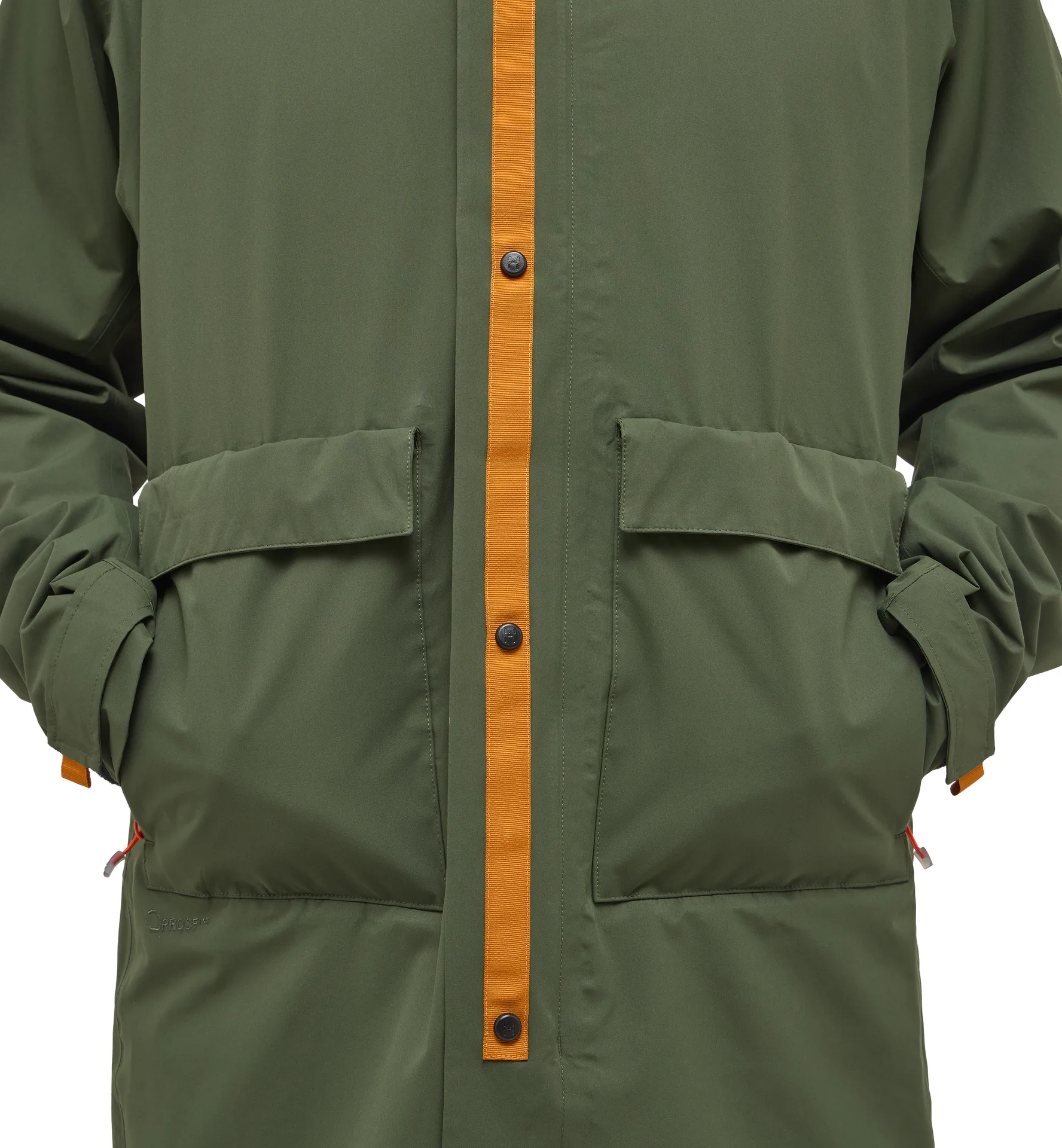 Mono Proof Parka Men Seaweed Green