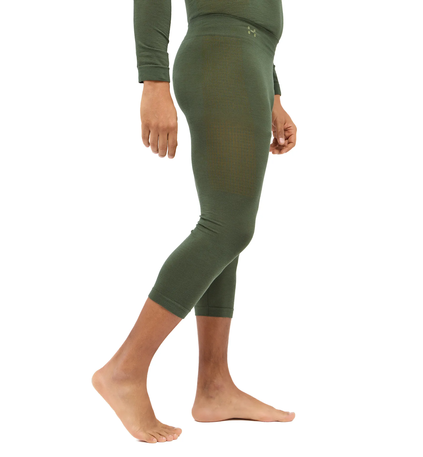 Latnja Wool 3/4 Pant Men Seaweed Green