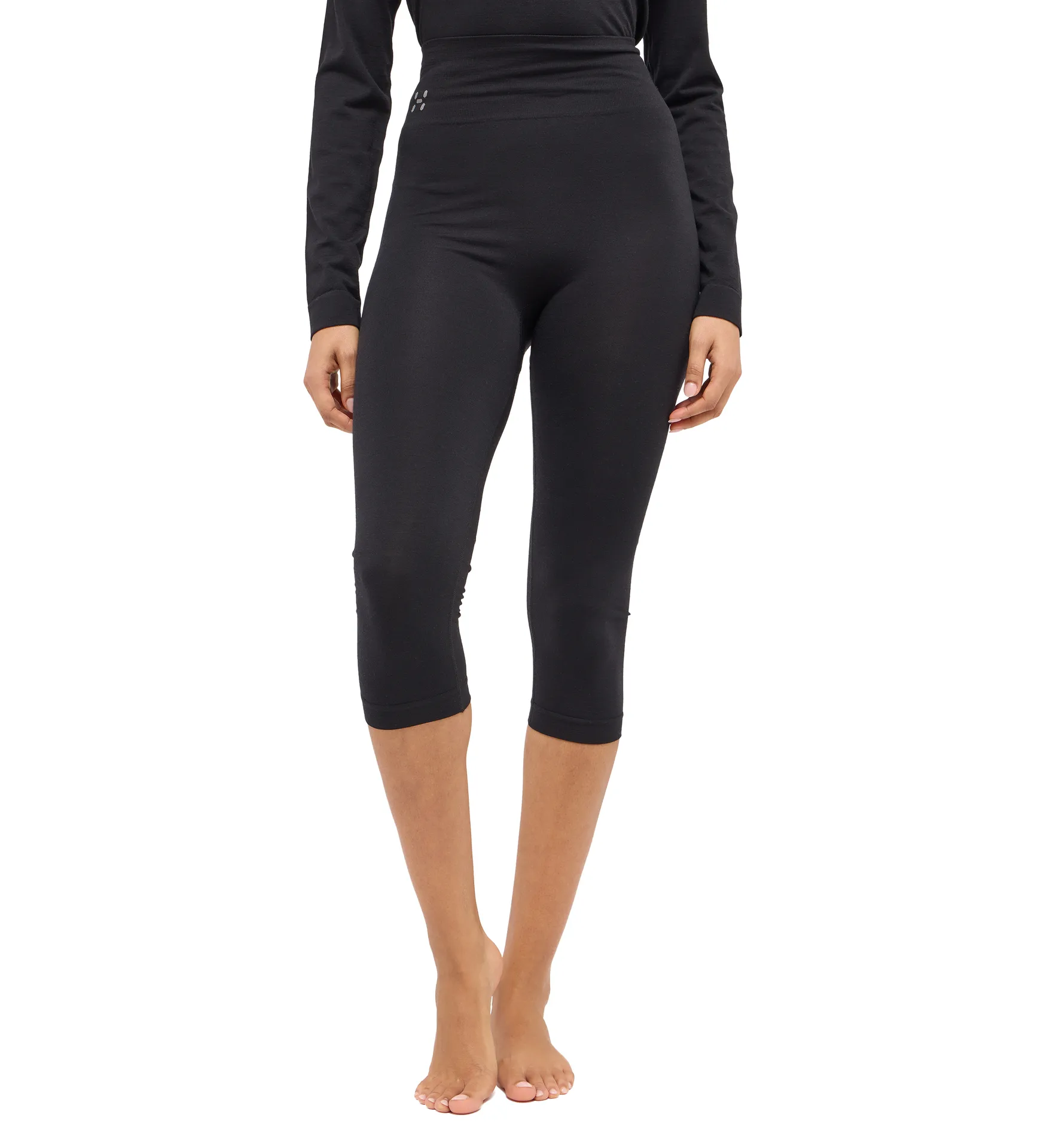 Latnja Wool 3/4 Pant Women True Black