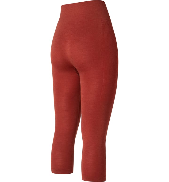 Latnja Wool 3/4 Pant Women Carmine Red Latnja Wool 3/4 Pant Women Carmine Red