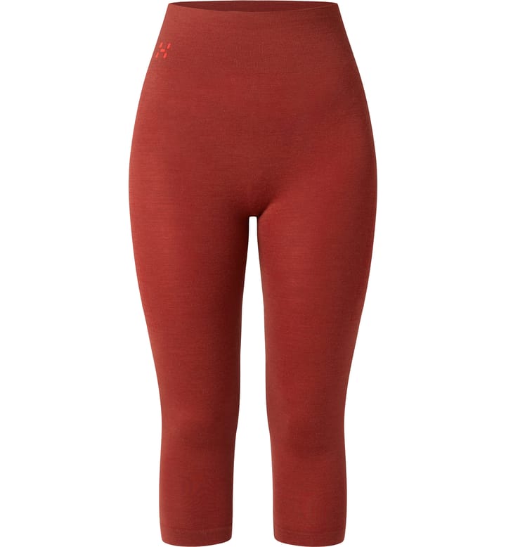 Latnja Wool 3/4 Pant Women Carmine Red Latnja Wool 3/4 Pant Women Carmine Red