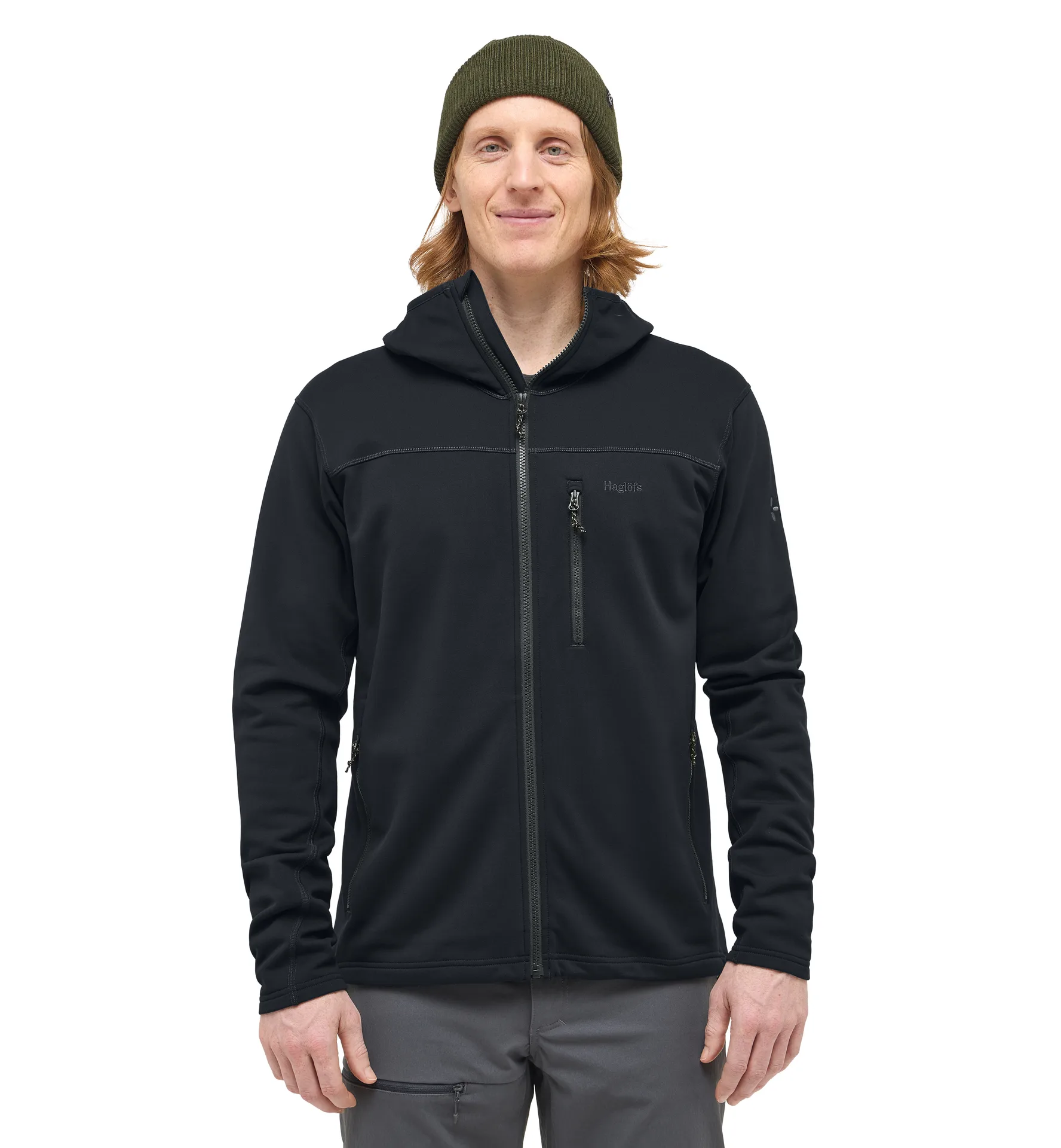 Rosson Mid Hood Men True Black