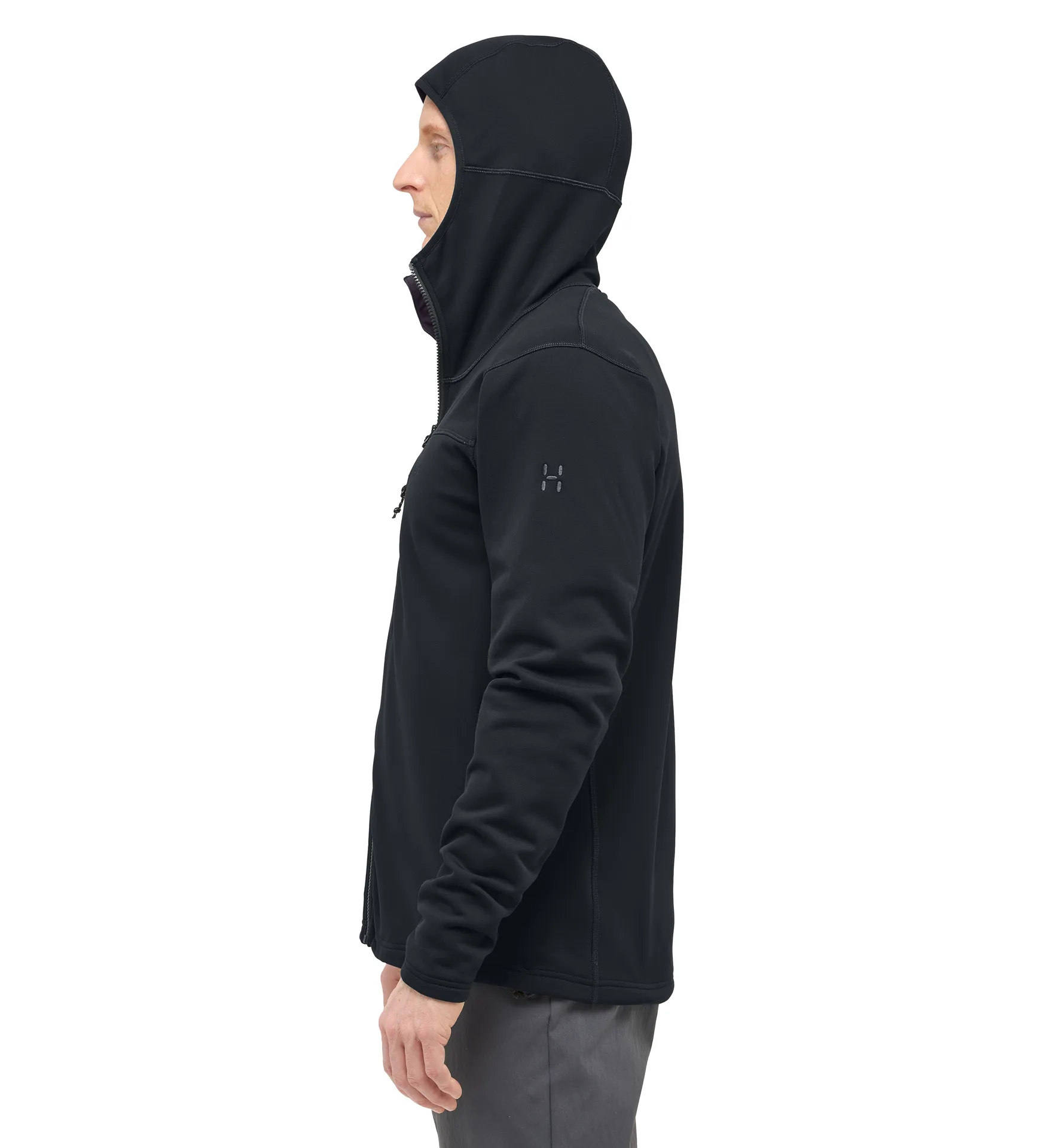 Rosson Mid Hood Men True Black