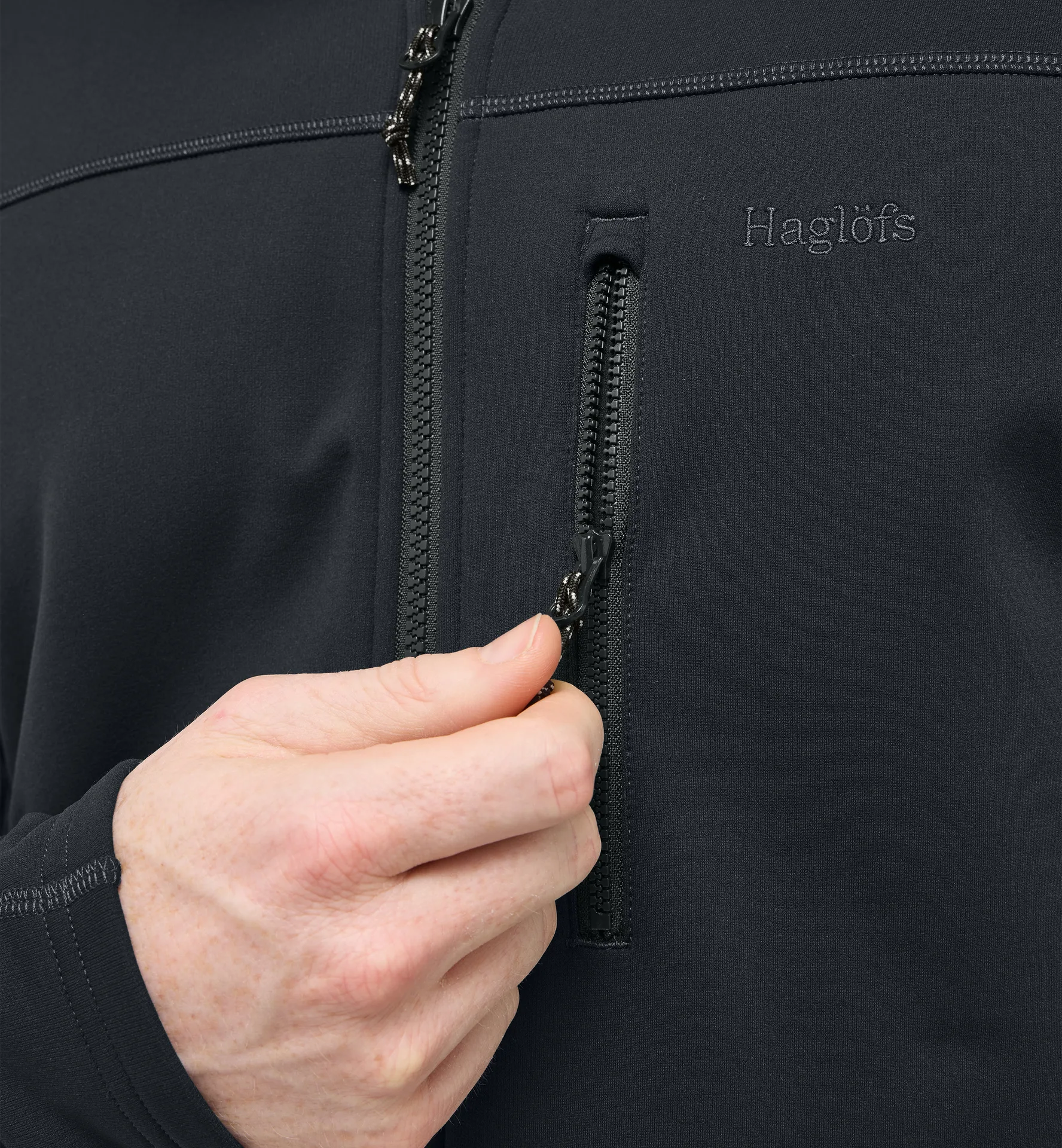 Rosson Mid Hood Men True Black