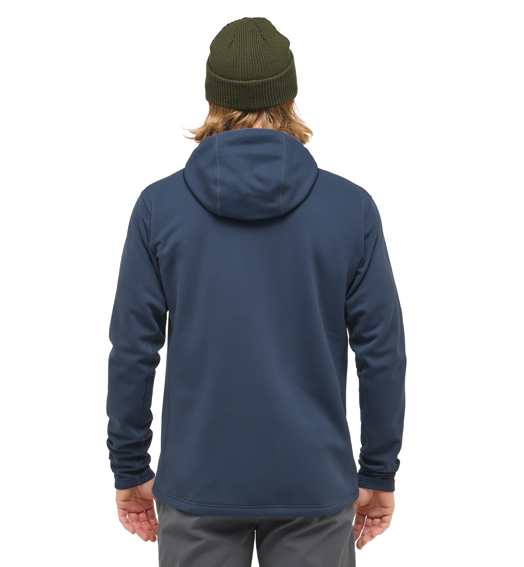 Rosson Mid Hood Men Tarn Blue