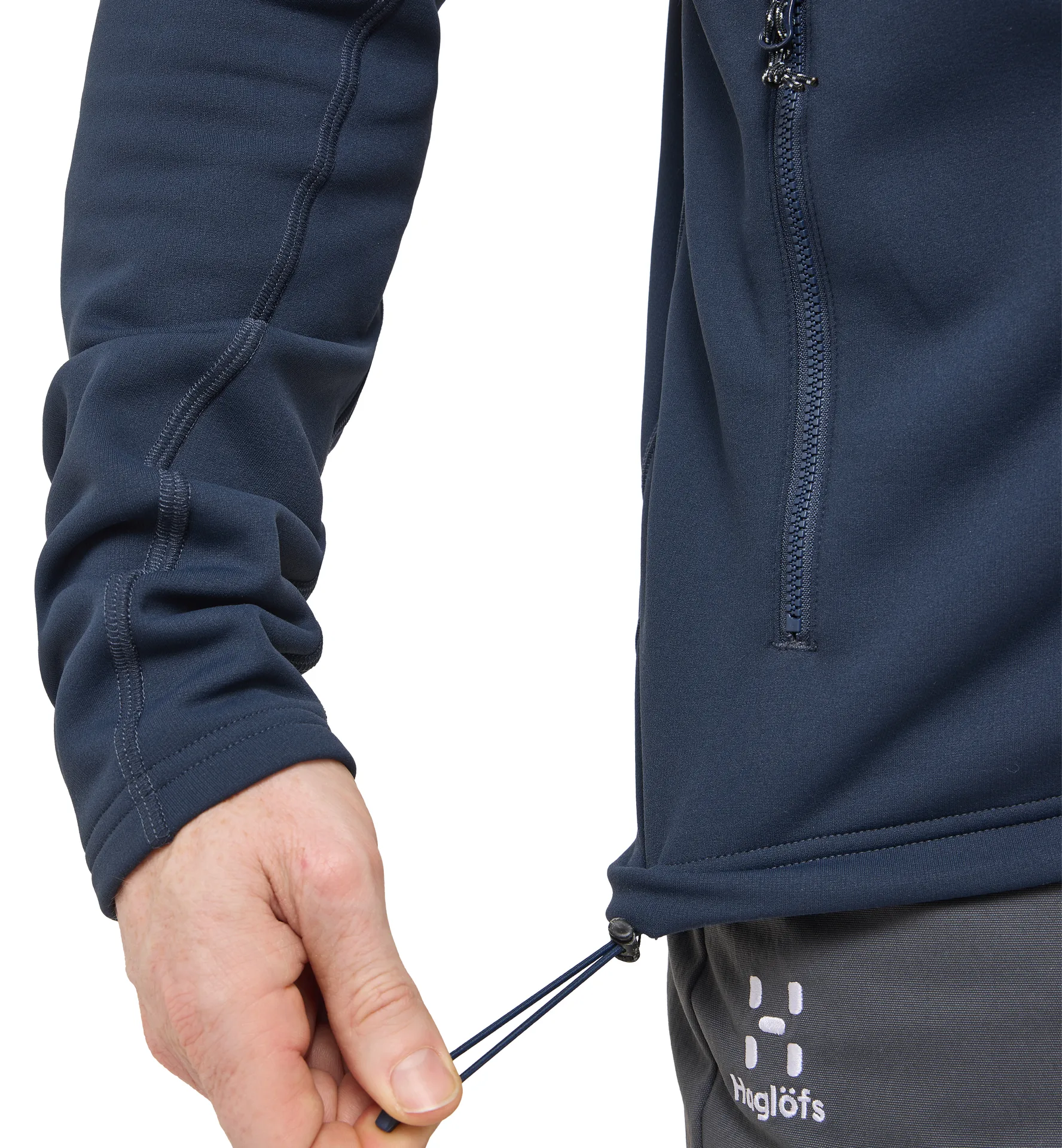 Rosson Mid Hood Men Tarn Blue