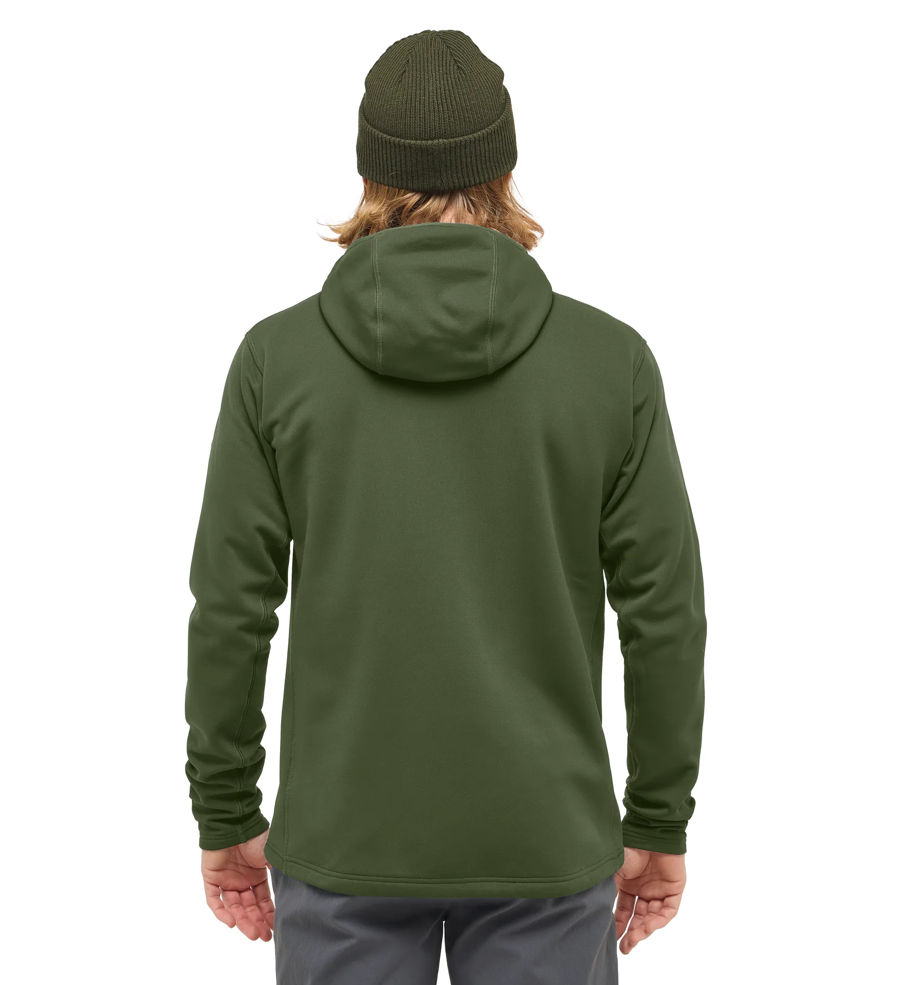 Rosson Mid Hood Men Seaweed Green