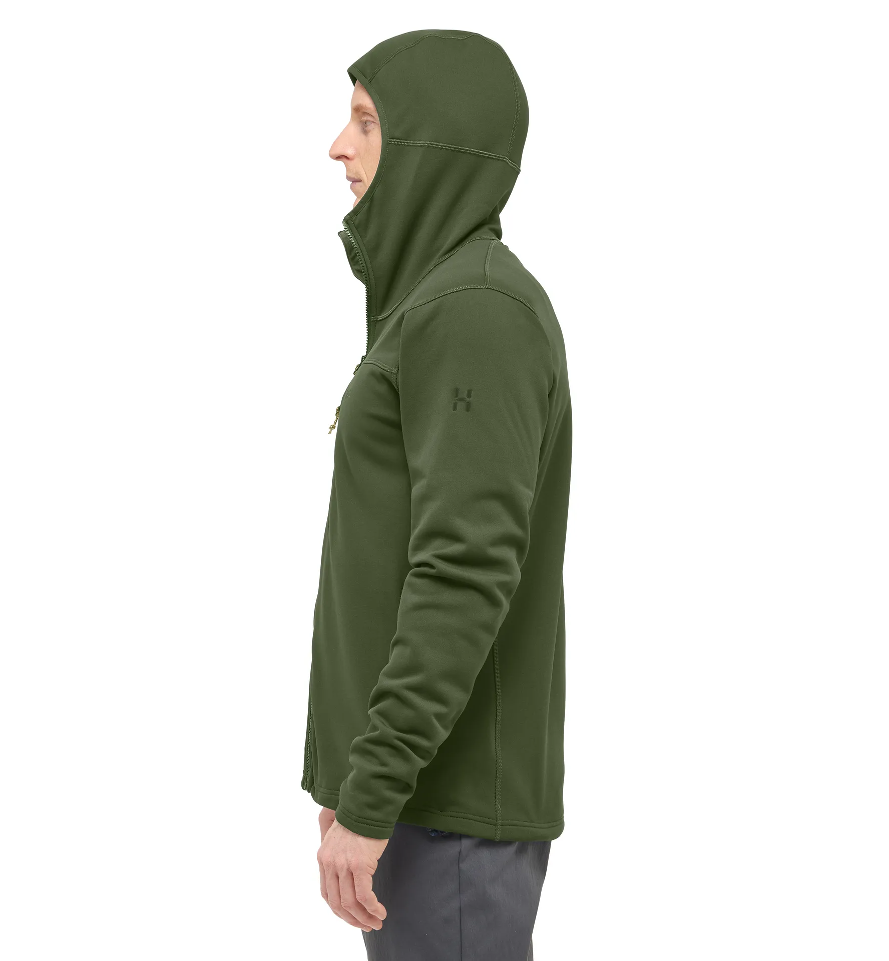 Rosson Mid Hood Men Seaweed Green