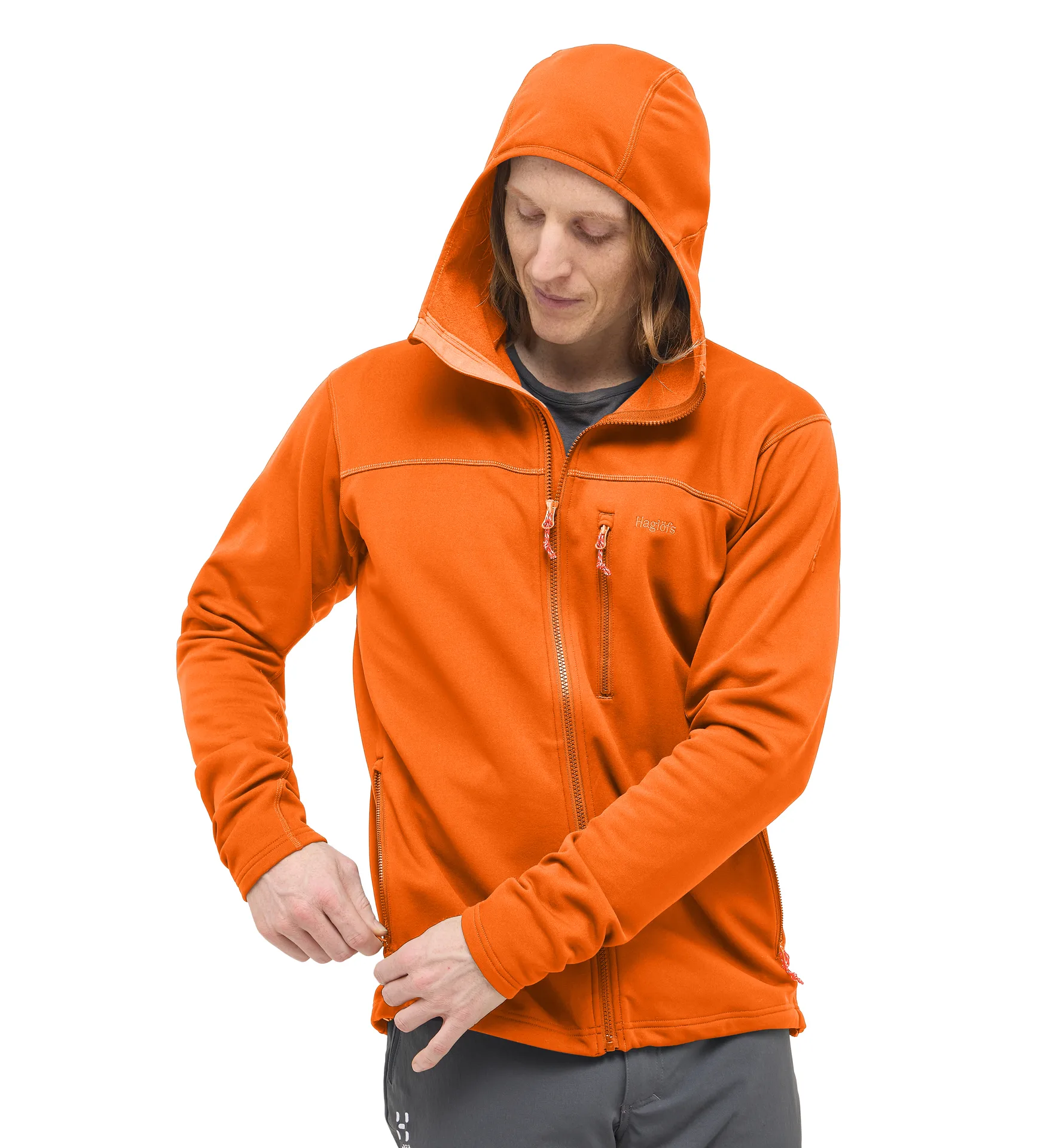 Rosson Mid Hood Men Blaze Orange