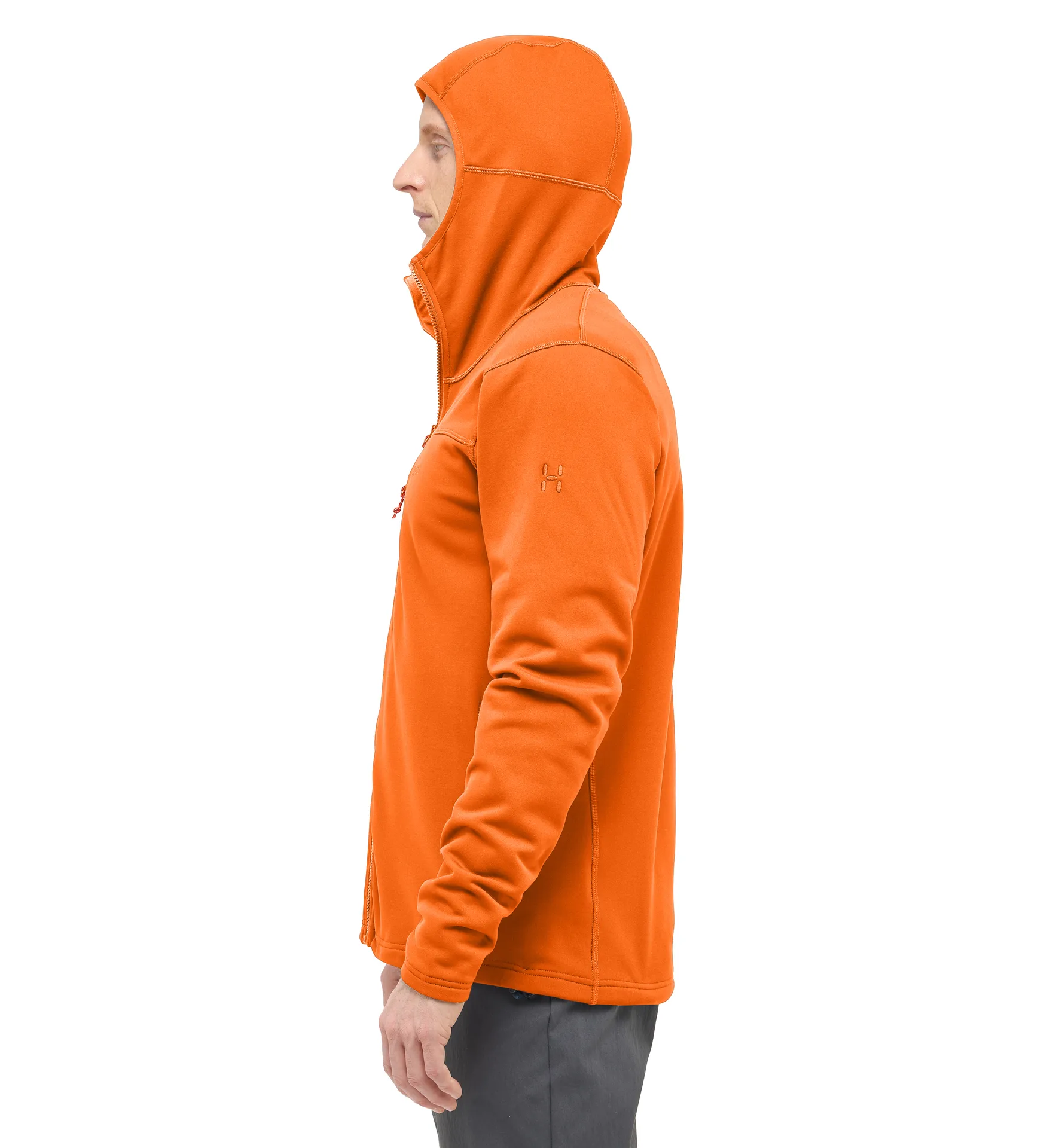 Rosson Mid Hood Men Blaze Orange