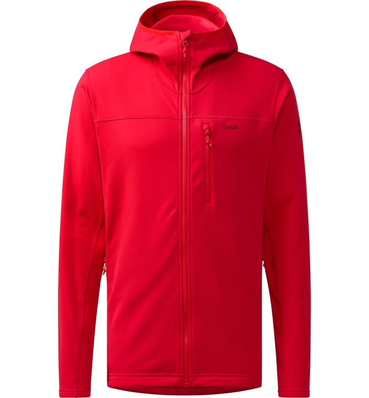 Rosson Mid Hood Men Bright Red Rosson Mid Hood Men Bright Red