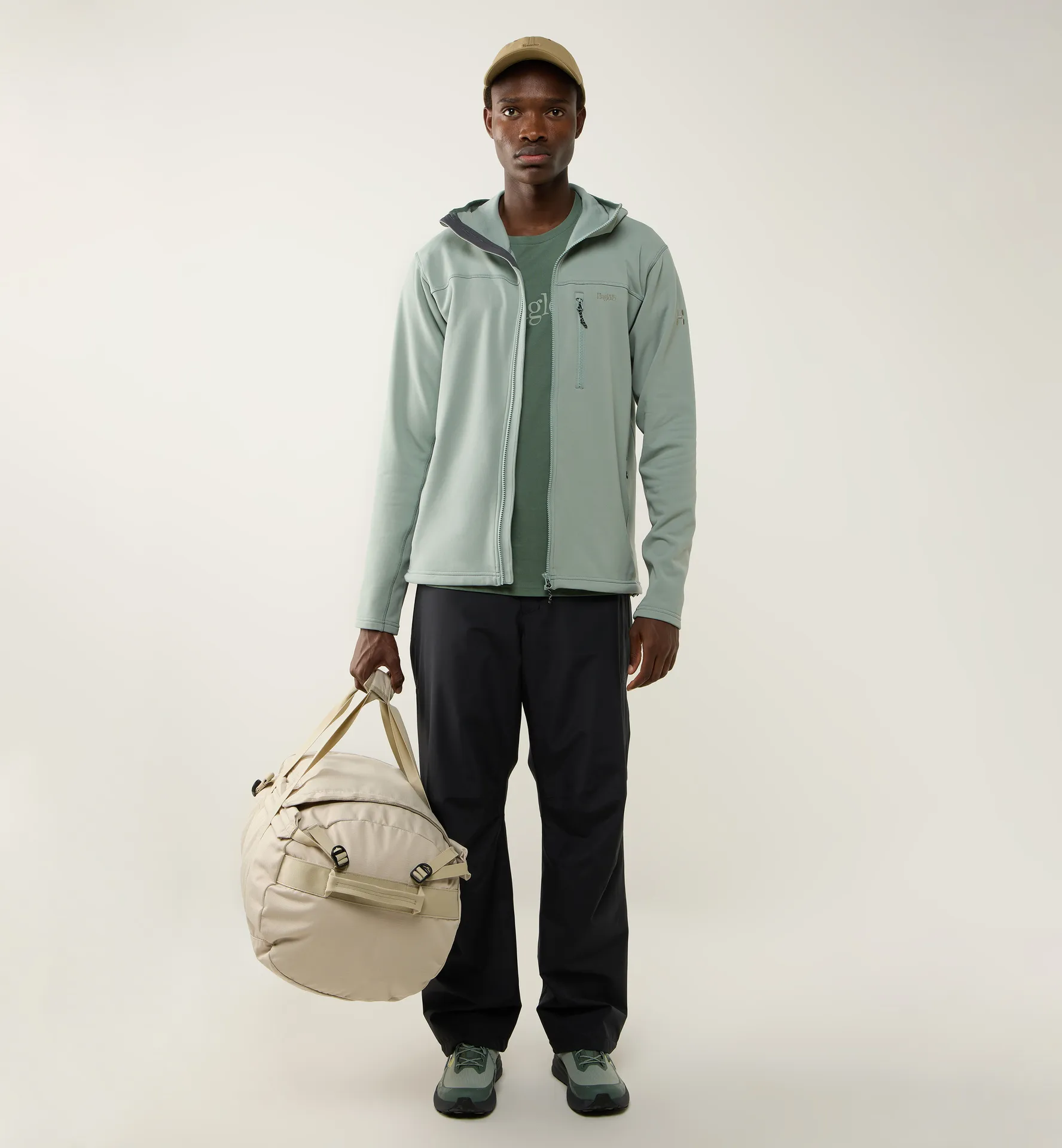 Rosson Mid Hood Men Dew Green