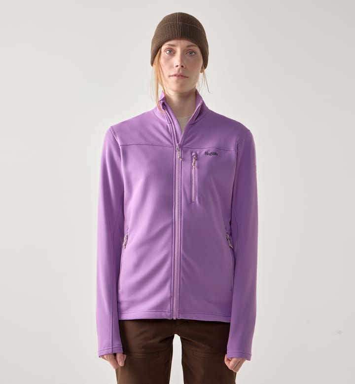 Rosson Mid Jacket Women Purple Ice