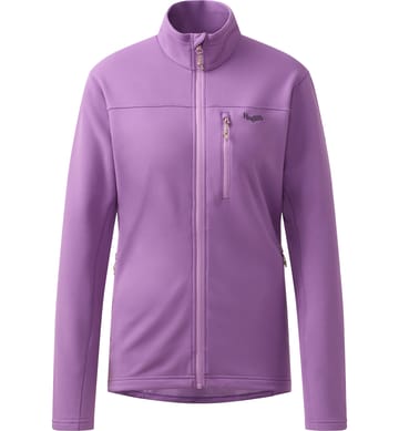 Rosson Mid Jacket Women Purple Ice