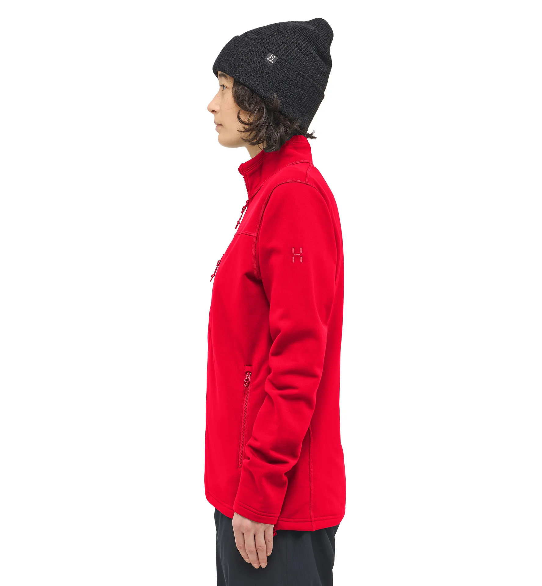 Rosson Mid Jacket Women Bright Red