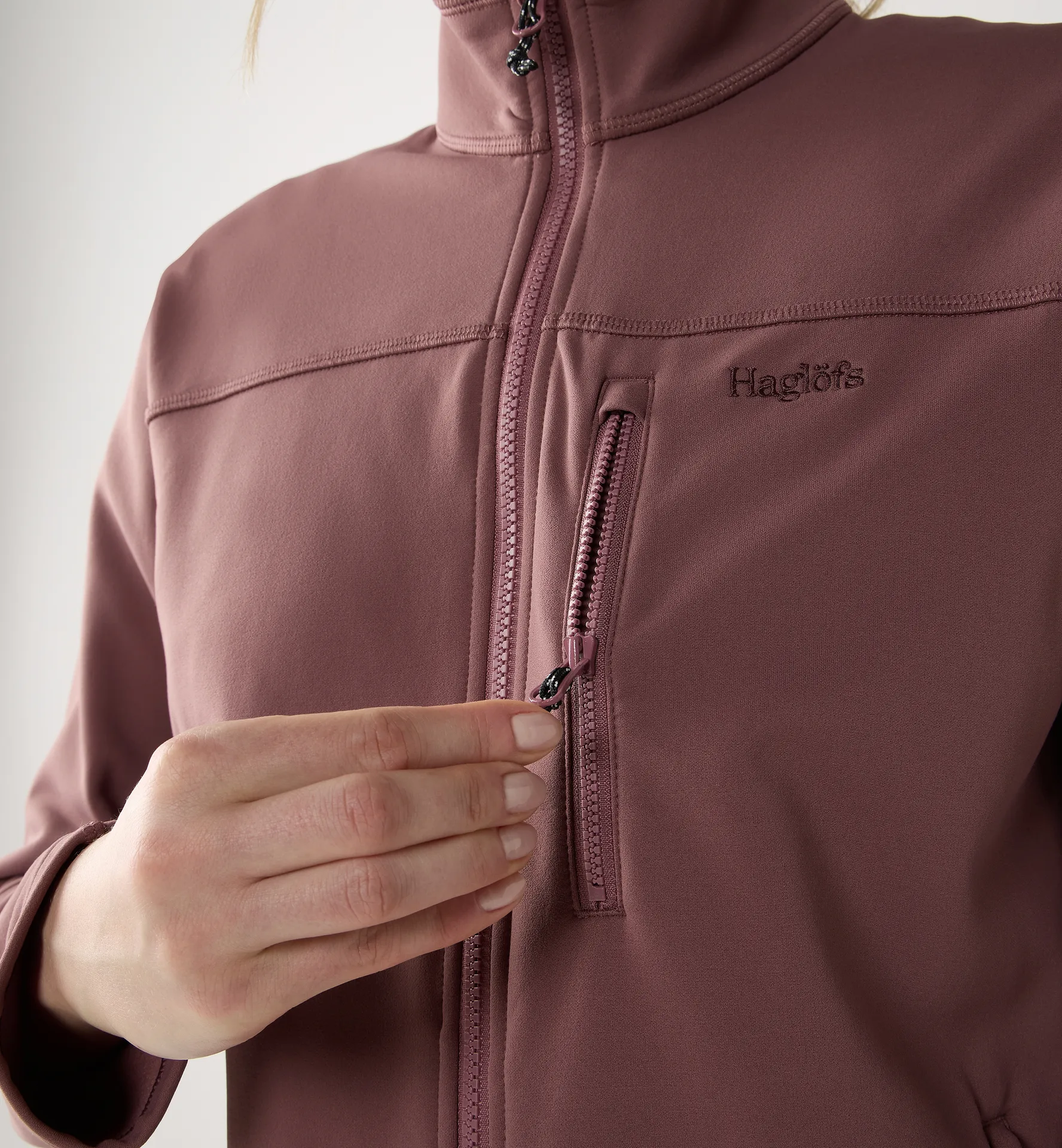 Rosson Mid Jacket Women Misty Mauve