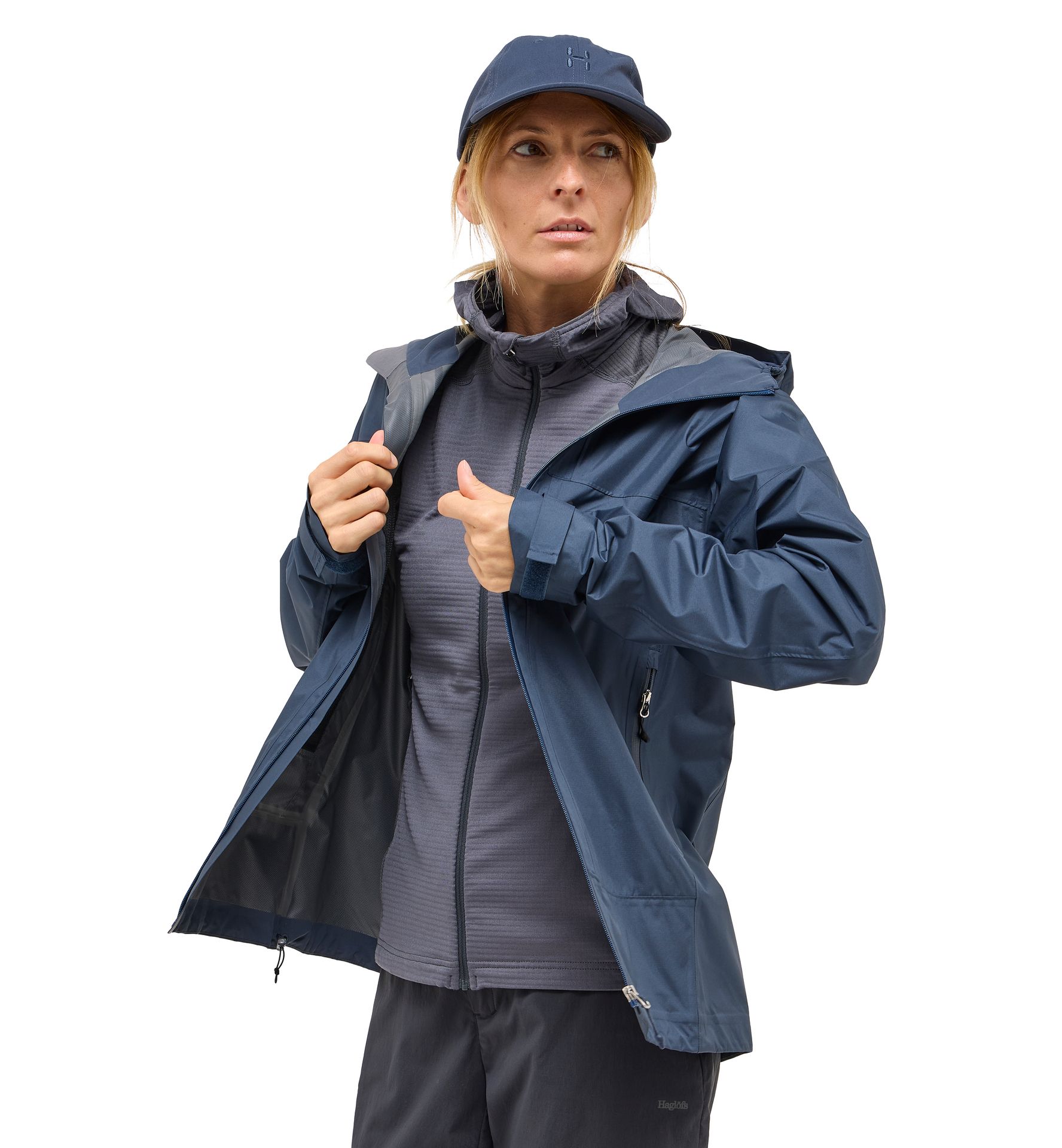 L.I.M Airak 2,5L Jacket Women Tarn Blue