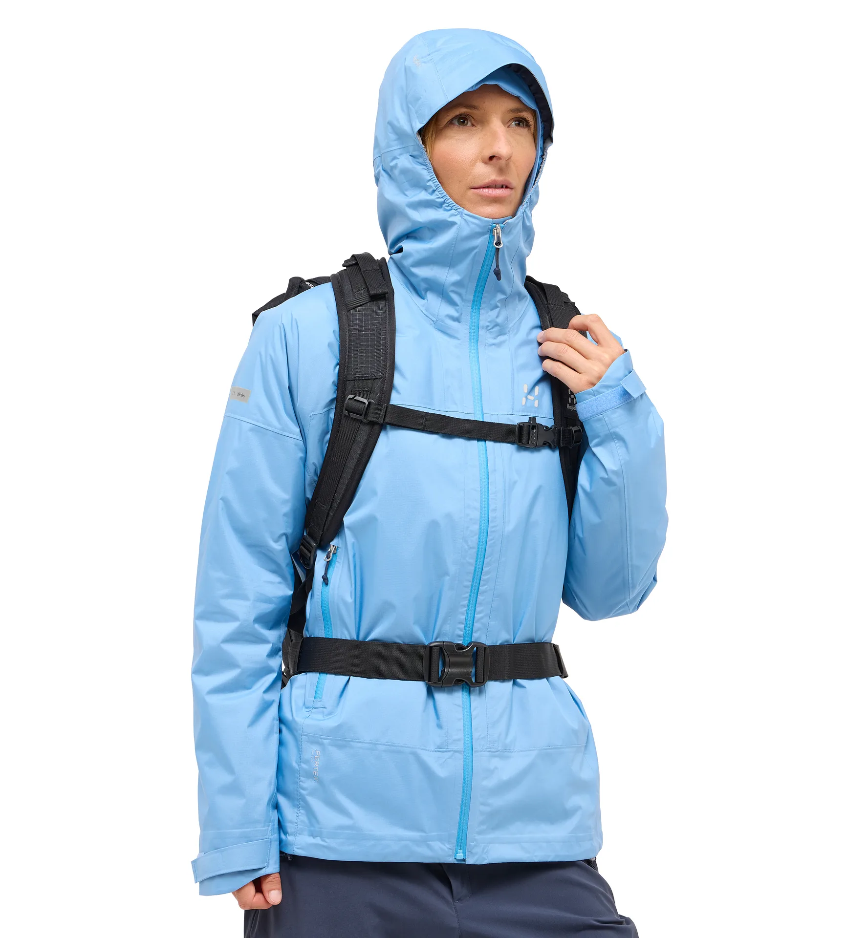 L.I.M Airak 2,5L Jacket Women Sky Blue
