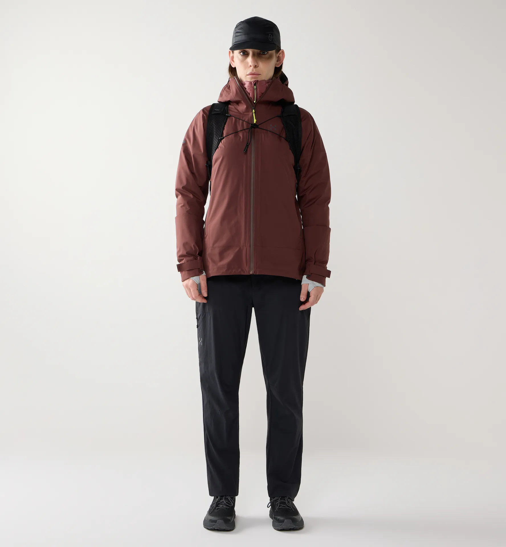 L.I.M Airak 2,5L Jacket Women Maroon Trail
