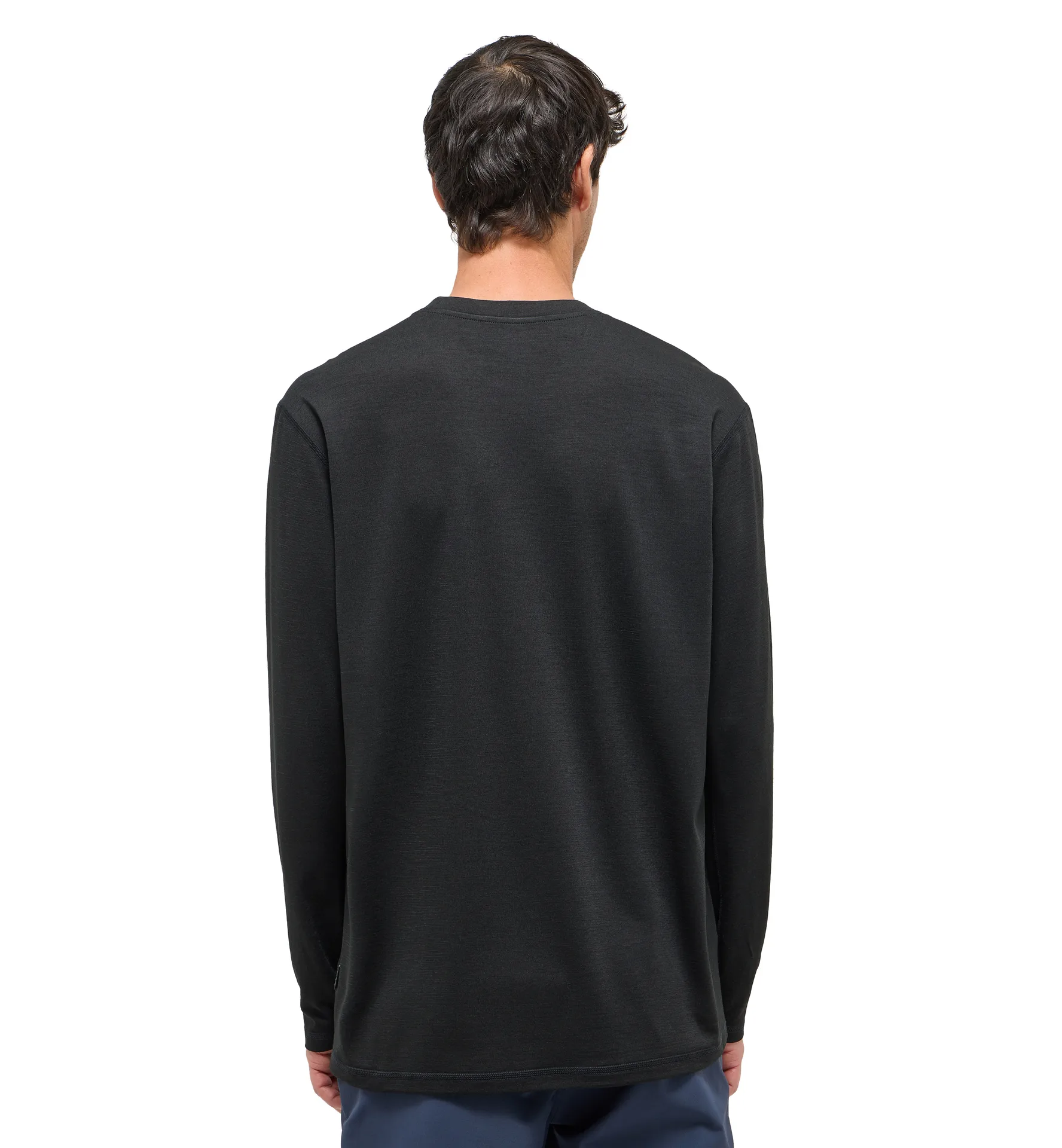Kaise Wool LS Tee Men True Black