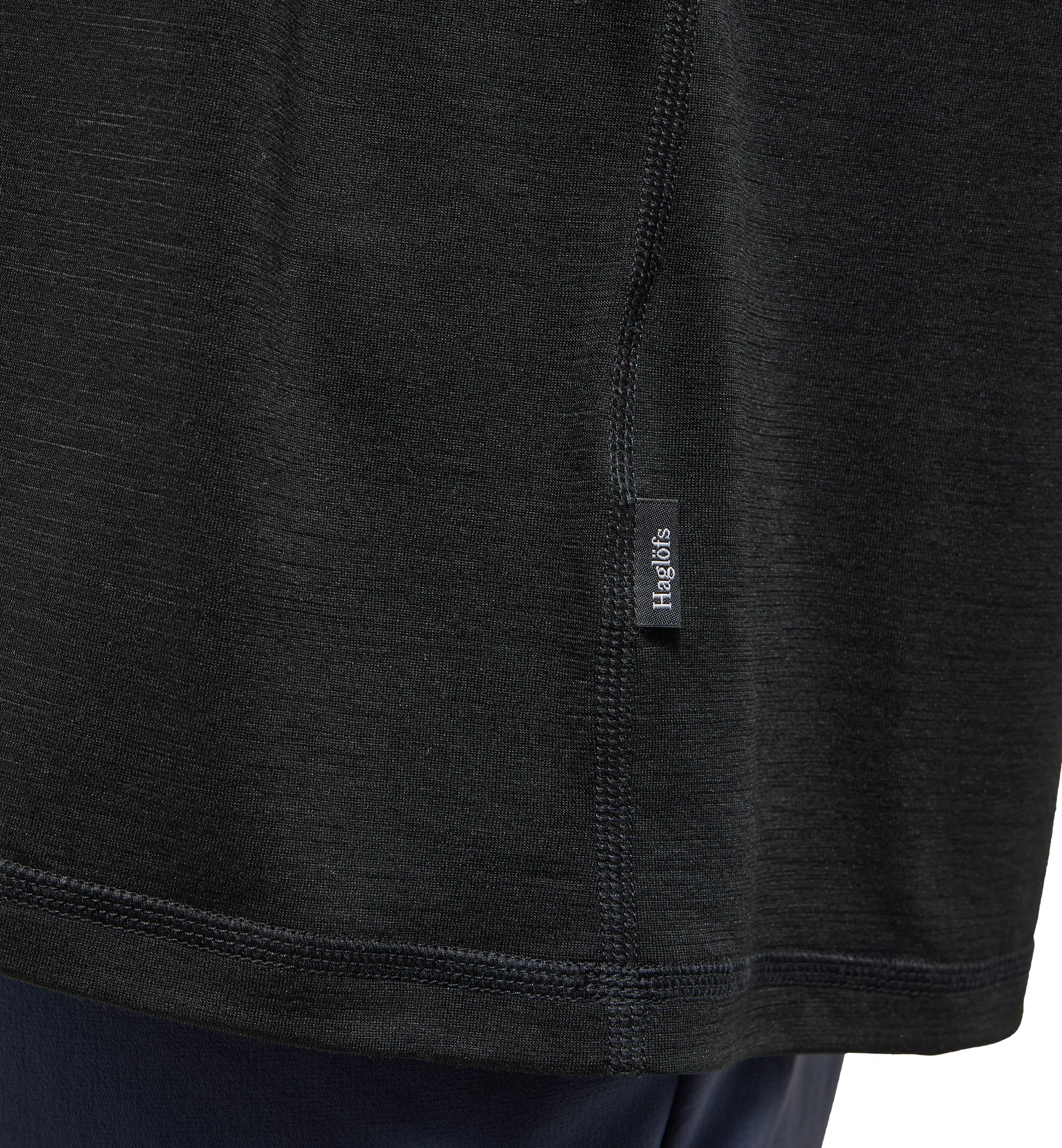 Kaise Wool LS Tee Men True Black